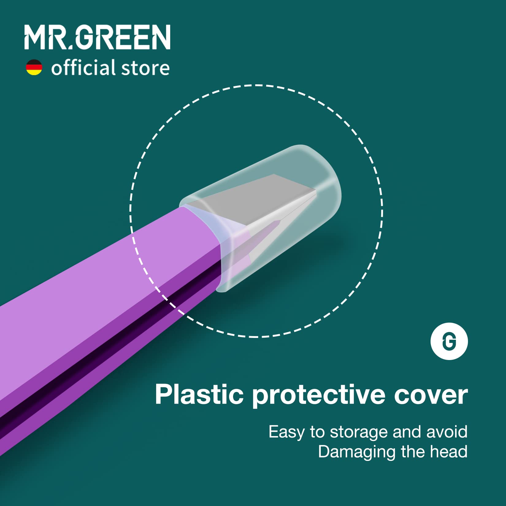MR GREEN Eyebrows Tweezers Colorful Beauty Fine Hairs Puller - MR.GREEN Official Product Imagery - 8
