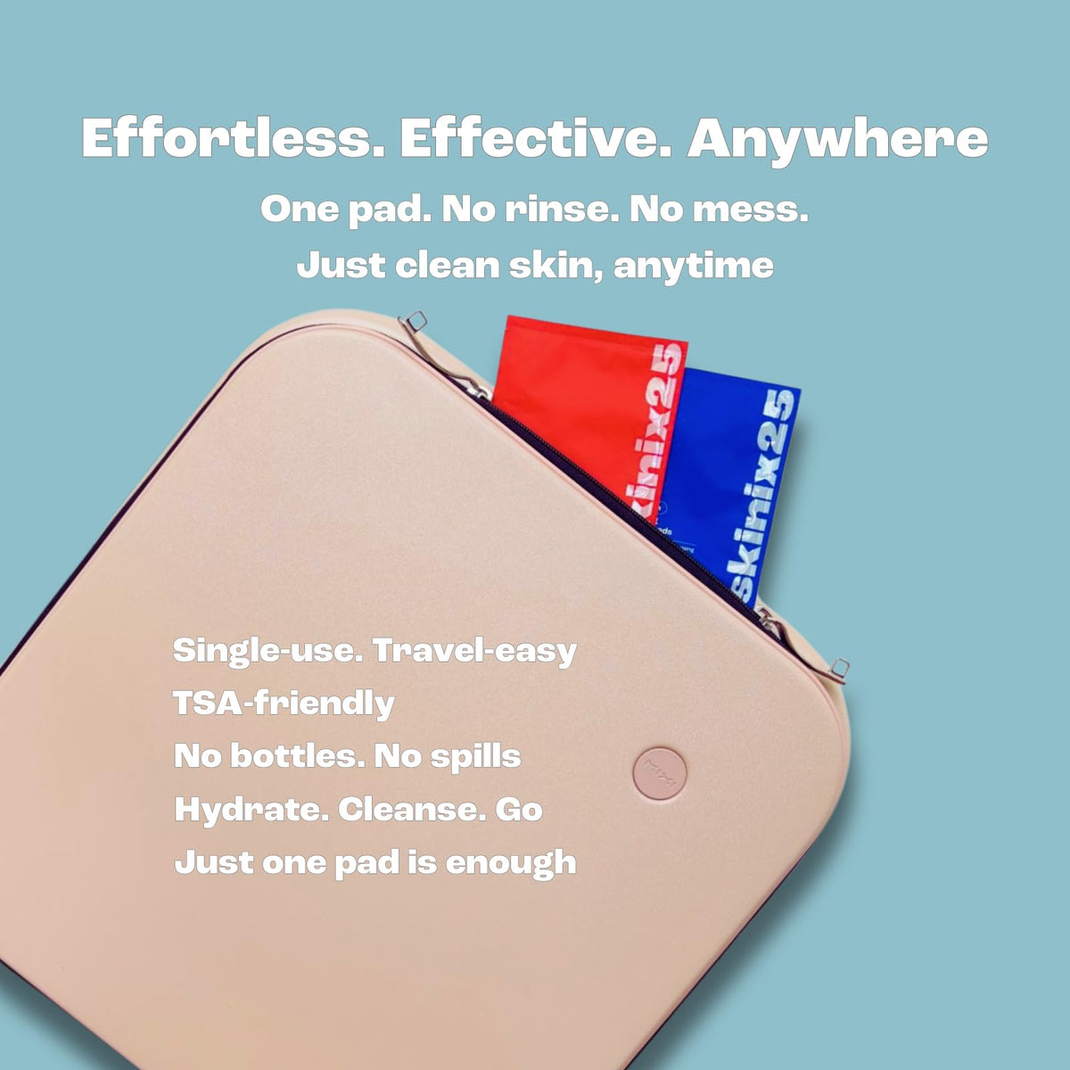 Hydracalm Aquafresh Facial Cleansing Pads 20 Individually - skinix25 Official Imagery - 6