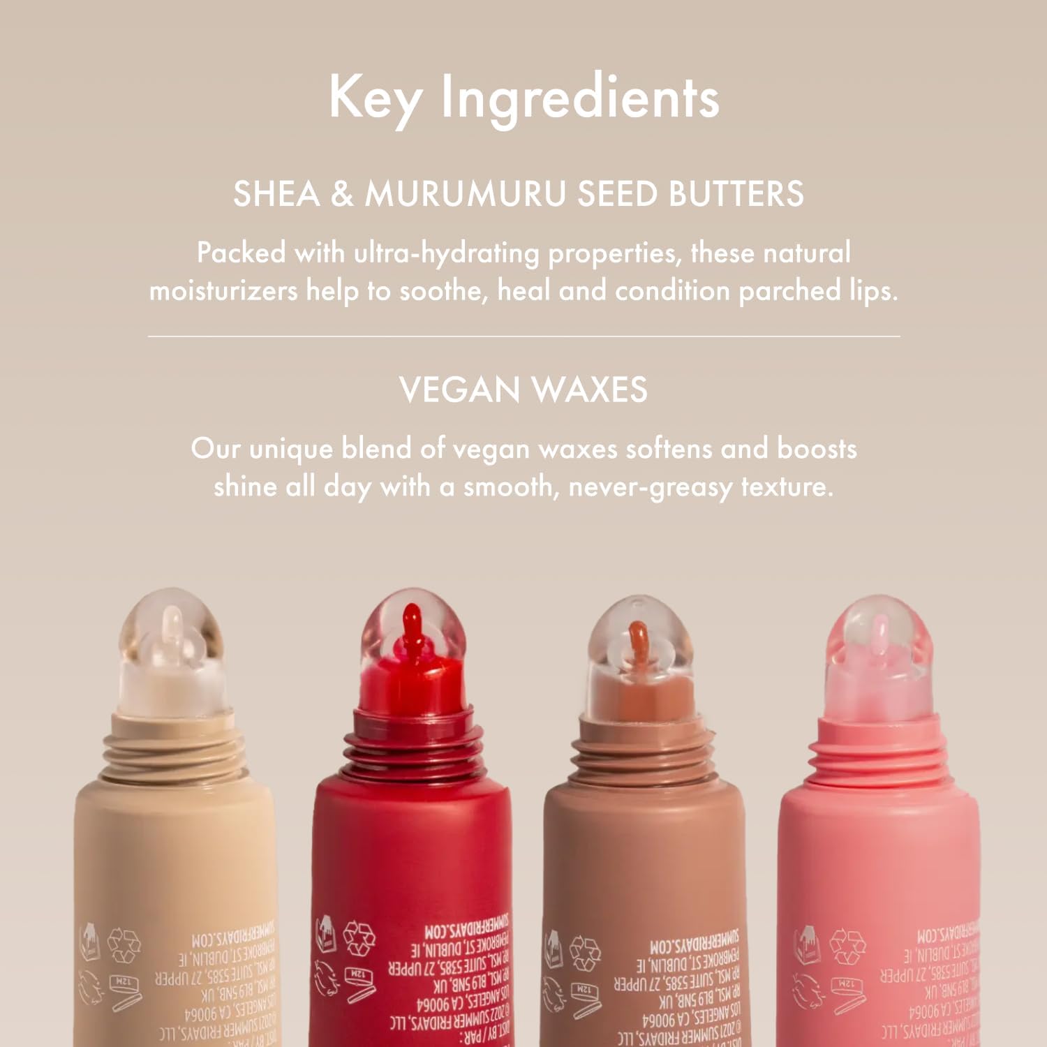 Summer Fridays Lip Butter Balm - Moisturizing Lip Gloss for Instant Sh - View 6