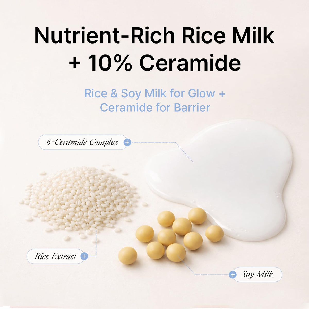 Gleamy Milk Toner with 10 6 Ceramide Complex Rice 6 76 fl oz - inyoe Official Imagery - 4