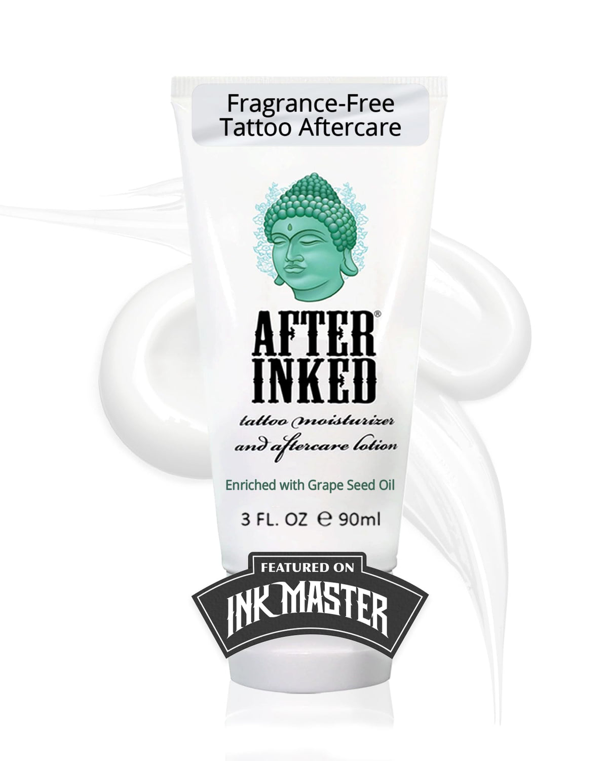 After Inked Tattoo Aftercare Lotion Moisturizer Balm 3oz - After Inked Official Product Imagery - 1