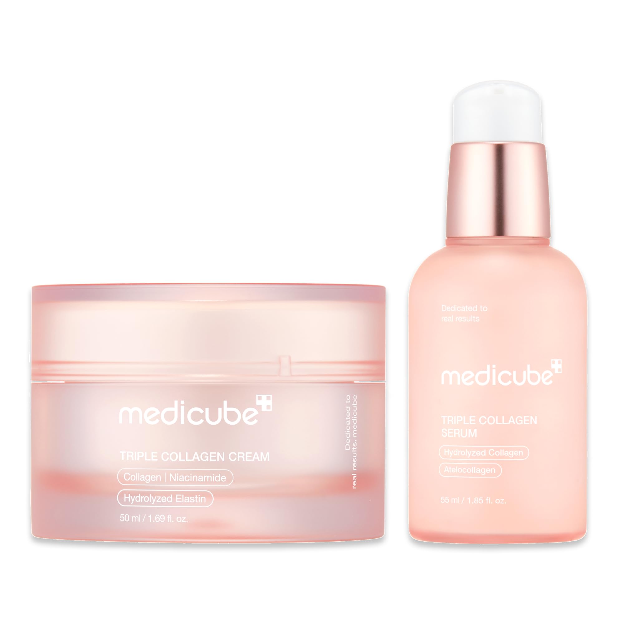 medicube Triple Collagen Nourish and Hydrate Duo - Serum and Cream Set - medicube Official Product View 2