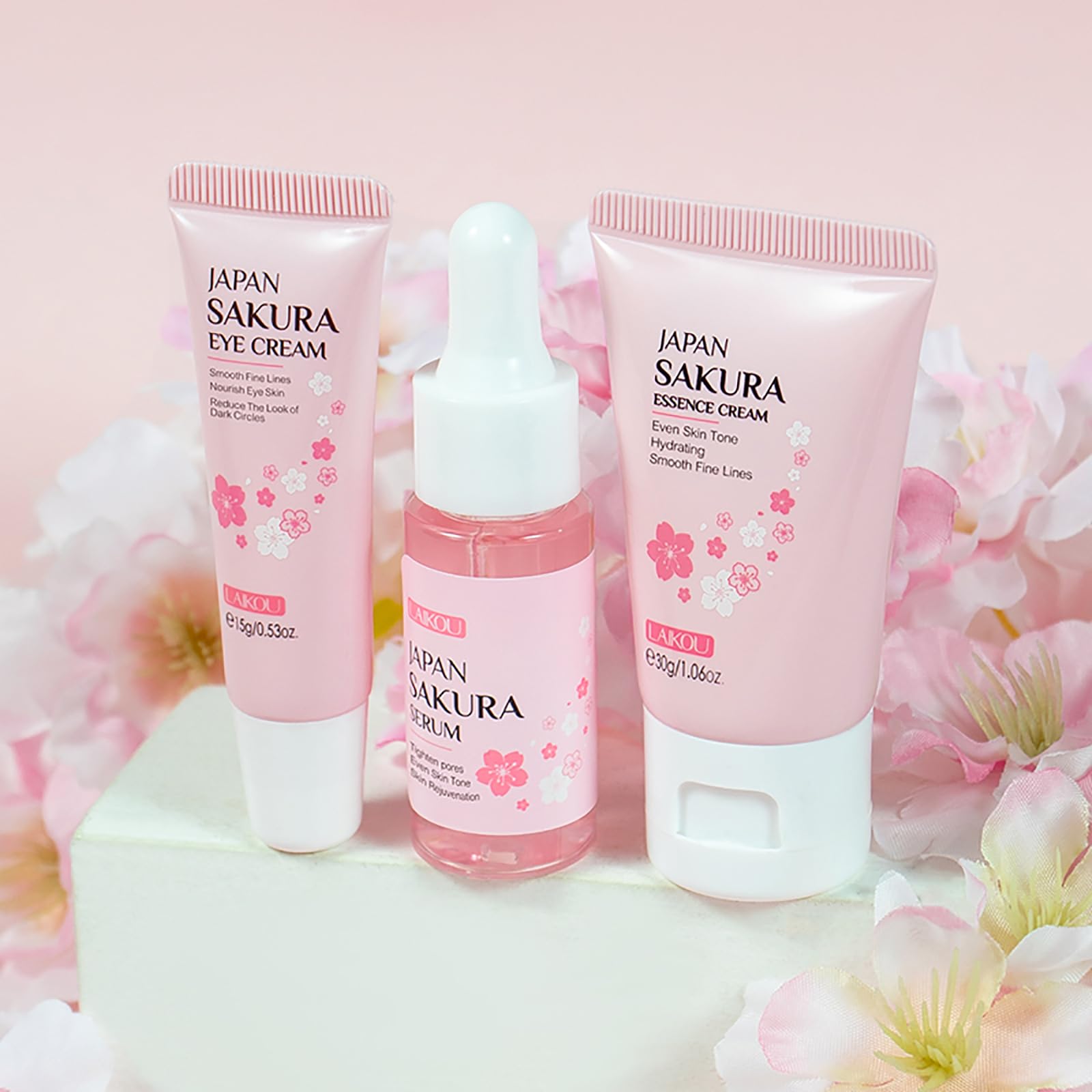 LAIKOU Skin Care Set JAPAN SAKURA Beauty Gift Sets Skin Care Kit - LAIKOU