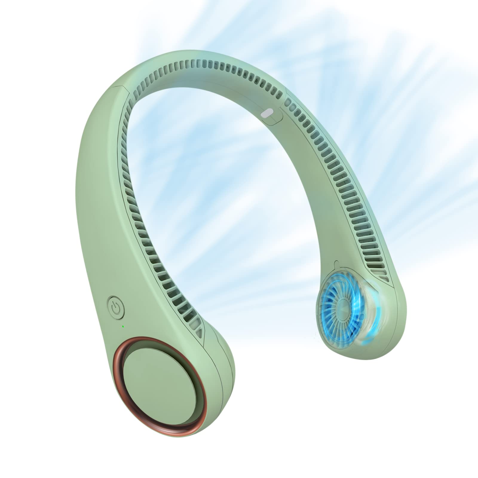 CIVPOWER Neck Fan: Portable Personal Neck Cooling Rechargeable - Product Imagery