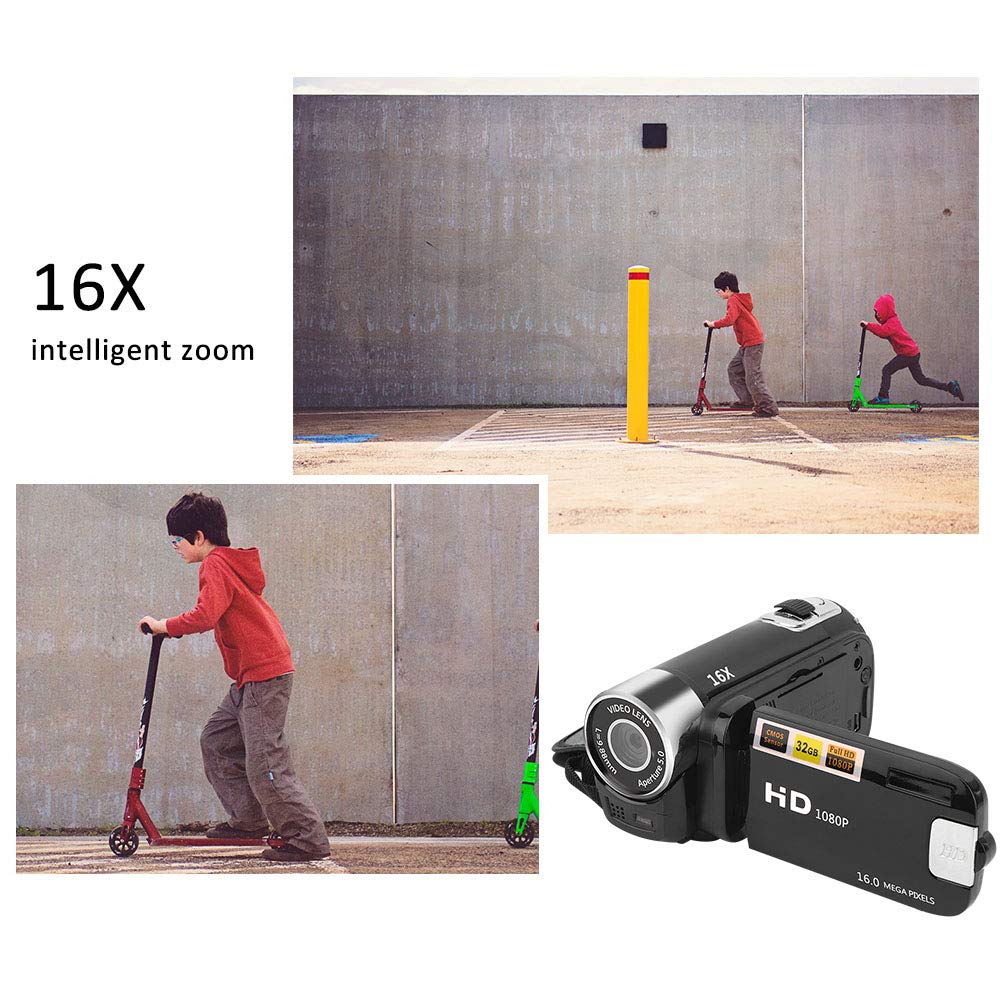 Retro Camcorder 16X Zoom Video Camera for Teens Beginners - Focket Official Imagery - 4