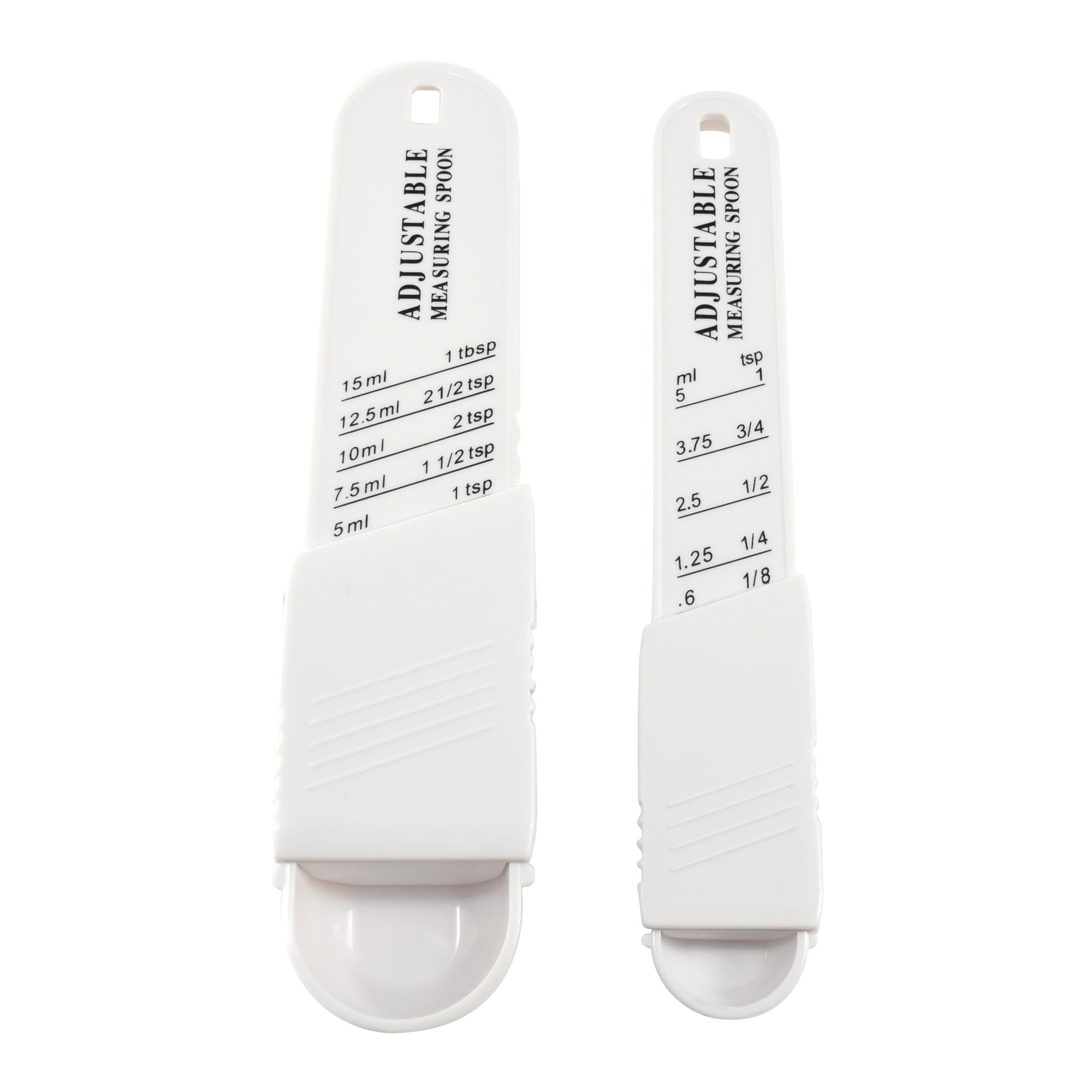 R&M Adjustable Measuring Spoon Set – 2-Piece Tablespoon & Teaspoon Mea - View 3