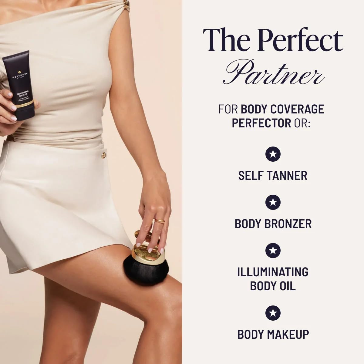 Westmore Beauty Large Body Makeup Brush - Westmore Beauty Official Imagery - 3