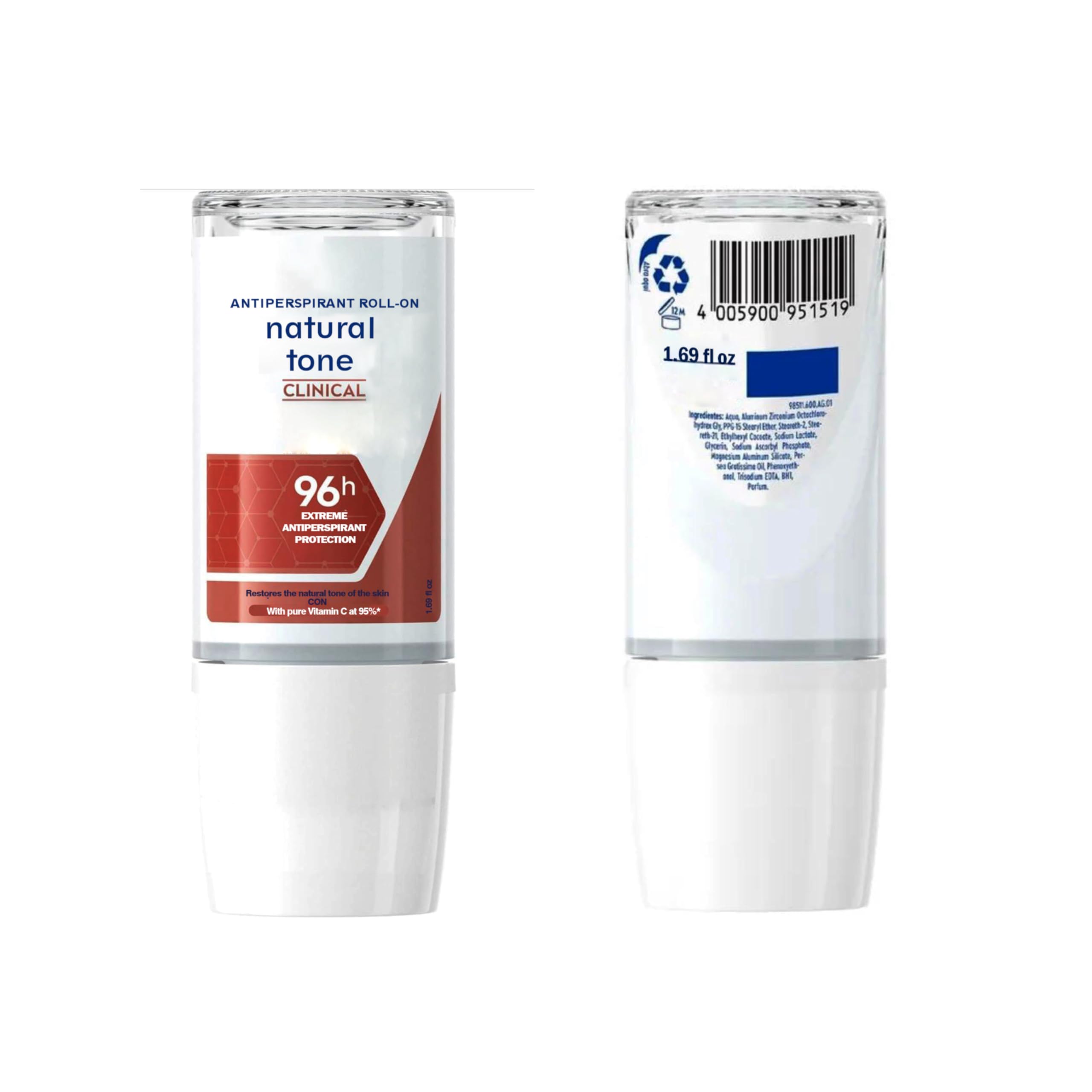 Desodorante ivea Clinical Strength Whitening Deodorant – 95% Pure Vita - View 5