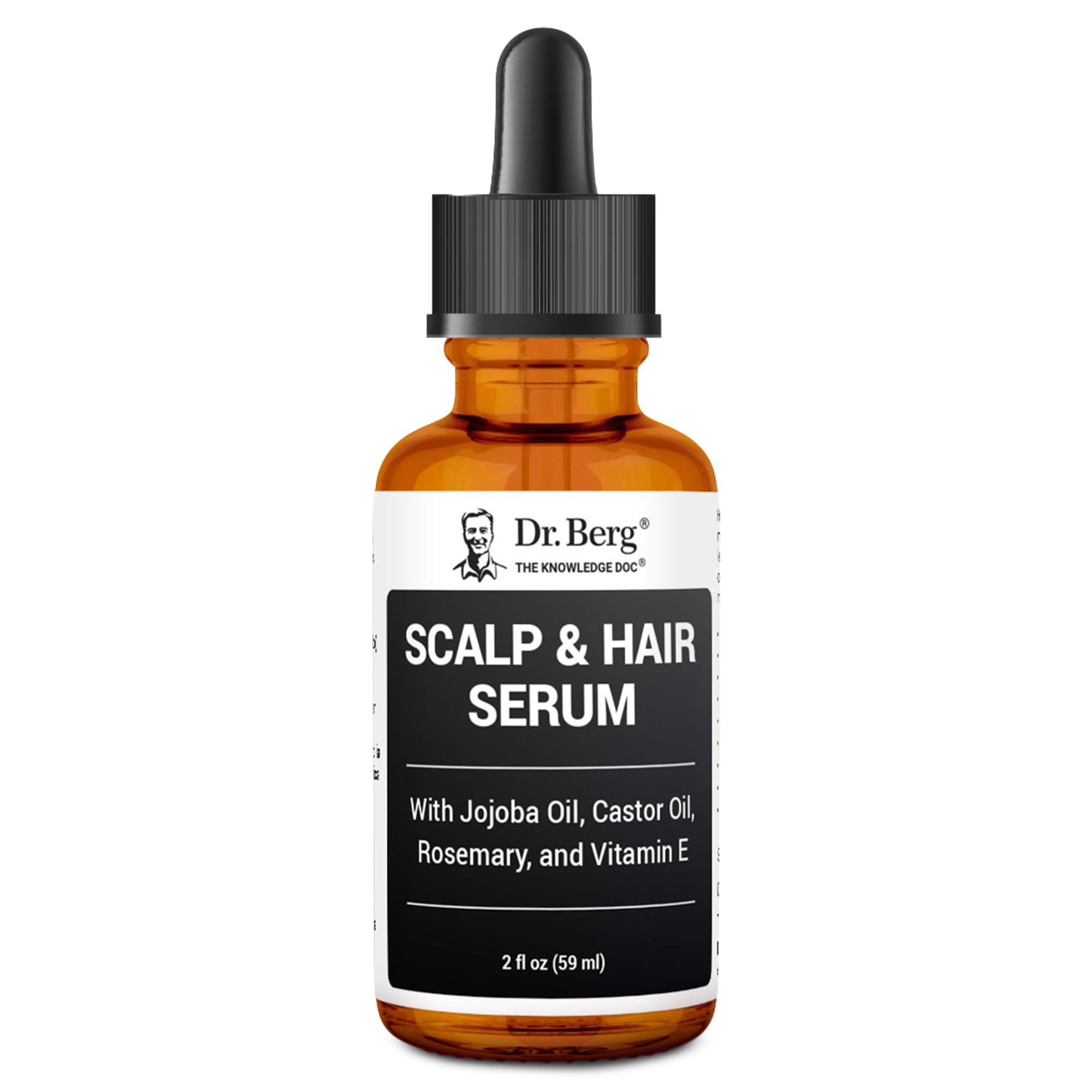 Dr. Berg Nutritionals Dr. Berg Scalp & Hair Serum with Vitamin D3 & E - - Dr. Berg Nutritionals Official Product View 2