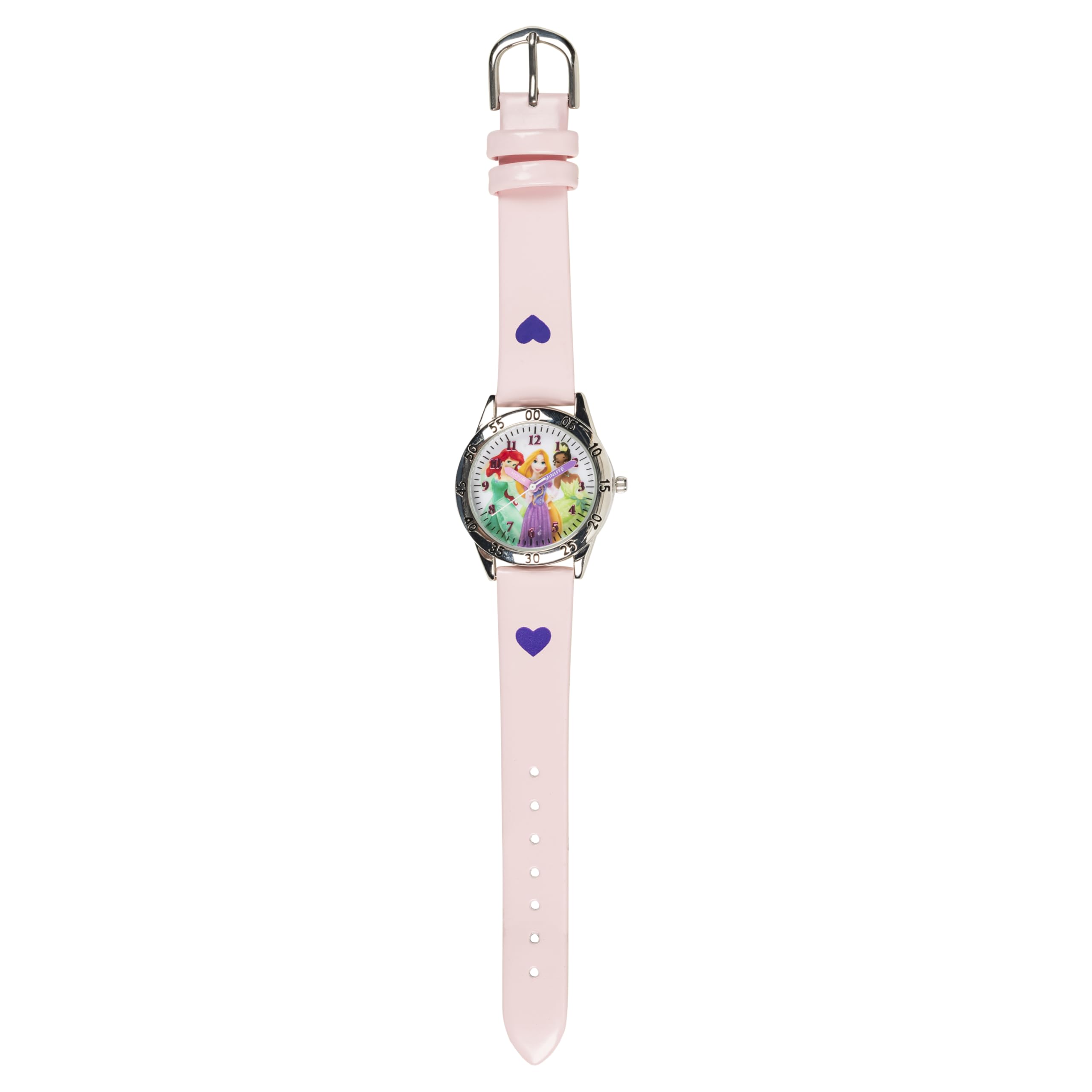 Disney Princess Time Teacher Watch for Kids – Easy Analog Time Learnin - View 7