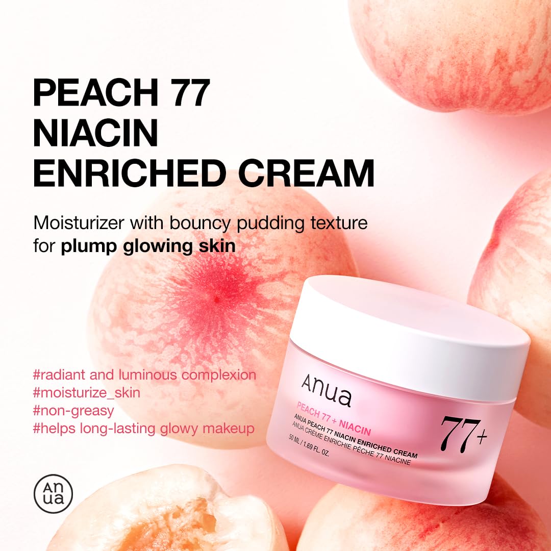 ANUA Peach Niacinamide Cream, 1.69 fl.oz - ANUA Official Product View 4