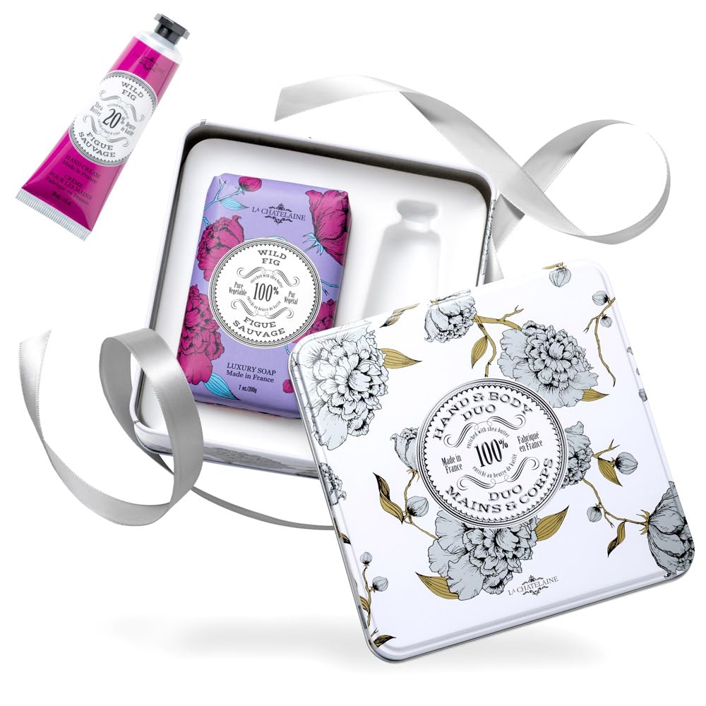 La Chatelaine Gardenia Triple Milled Bar Soap and 20 Shea - La Chatelaine Official Imagery - 8