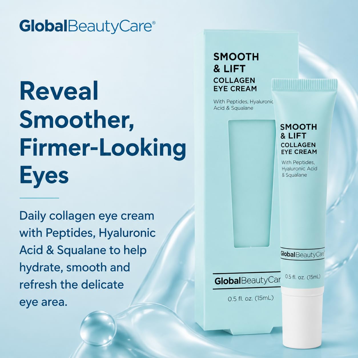 Global Beauty Care Smooth &amp; Lift Collagen Eye Cream - Global Beauty Care