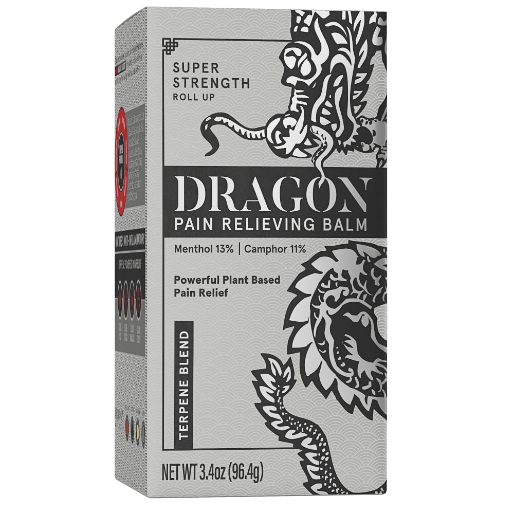 Americanna Wellness Dragon Balm 3.4oz Roll-Up Super Silver Strength