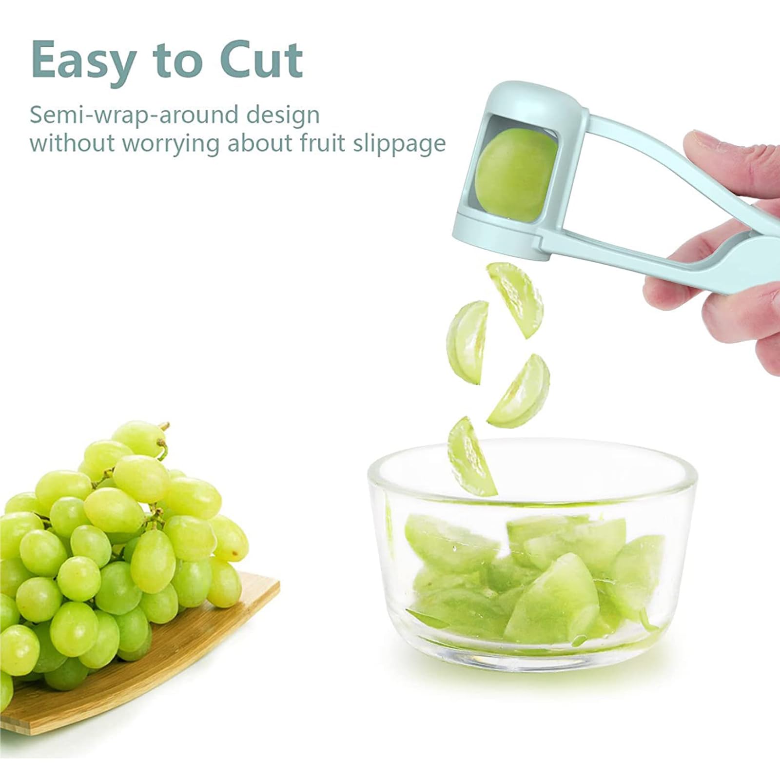 WhiteRhino Grape Cutter Grape Slicer for Toddlers,Grape Cherry To - WhiteRhino Official Product View 5