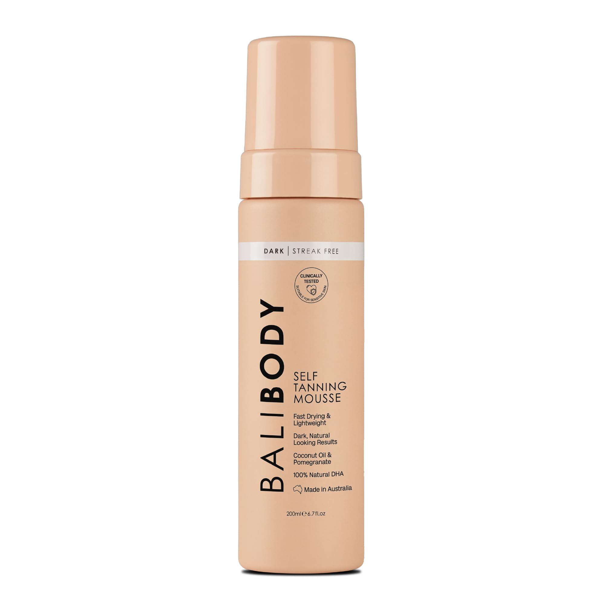 Bali Body Self Tanner Mousse Dark – Sunless Tanning Foam for Body - Natural & - BALI BODY Official Product View 2