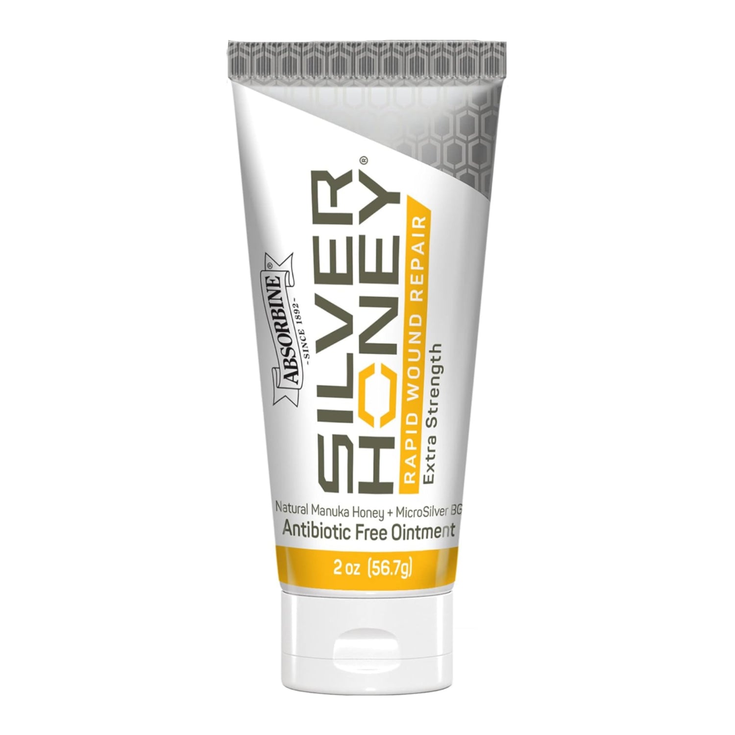 Silver Honey Absorbine Silver Honey Rapid Wound Repair Ointment 2oz tube with Manuka honey and silver for healing wounds
