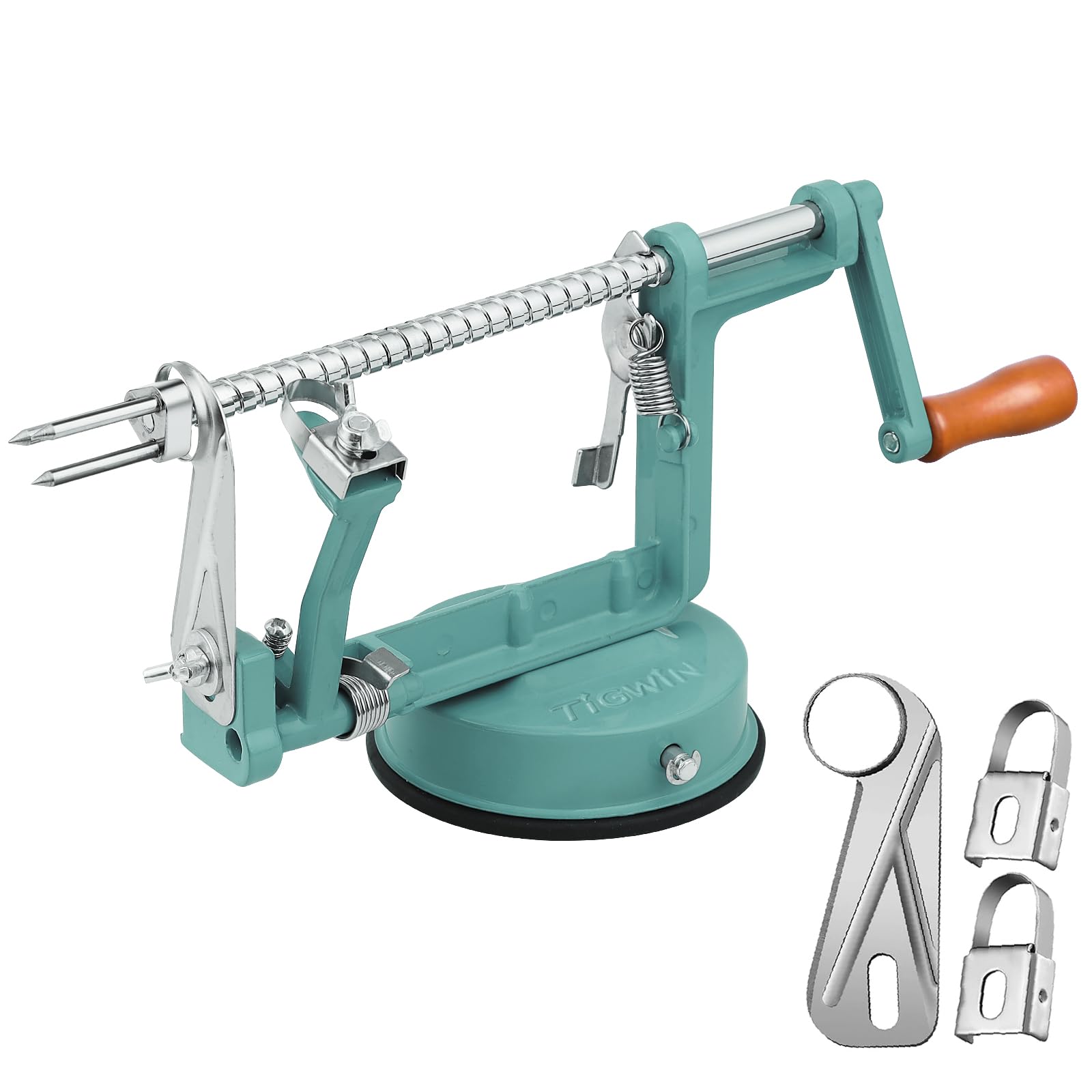 tigwin Apple Peeler Corer, Long lasting Chrome Cast Magnesium Alloy Ap - View 8