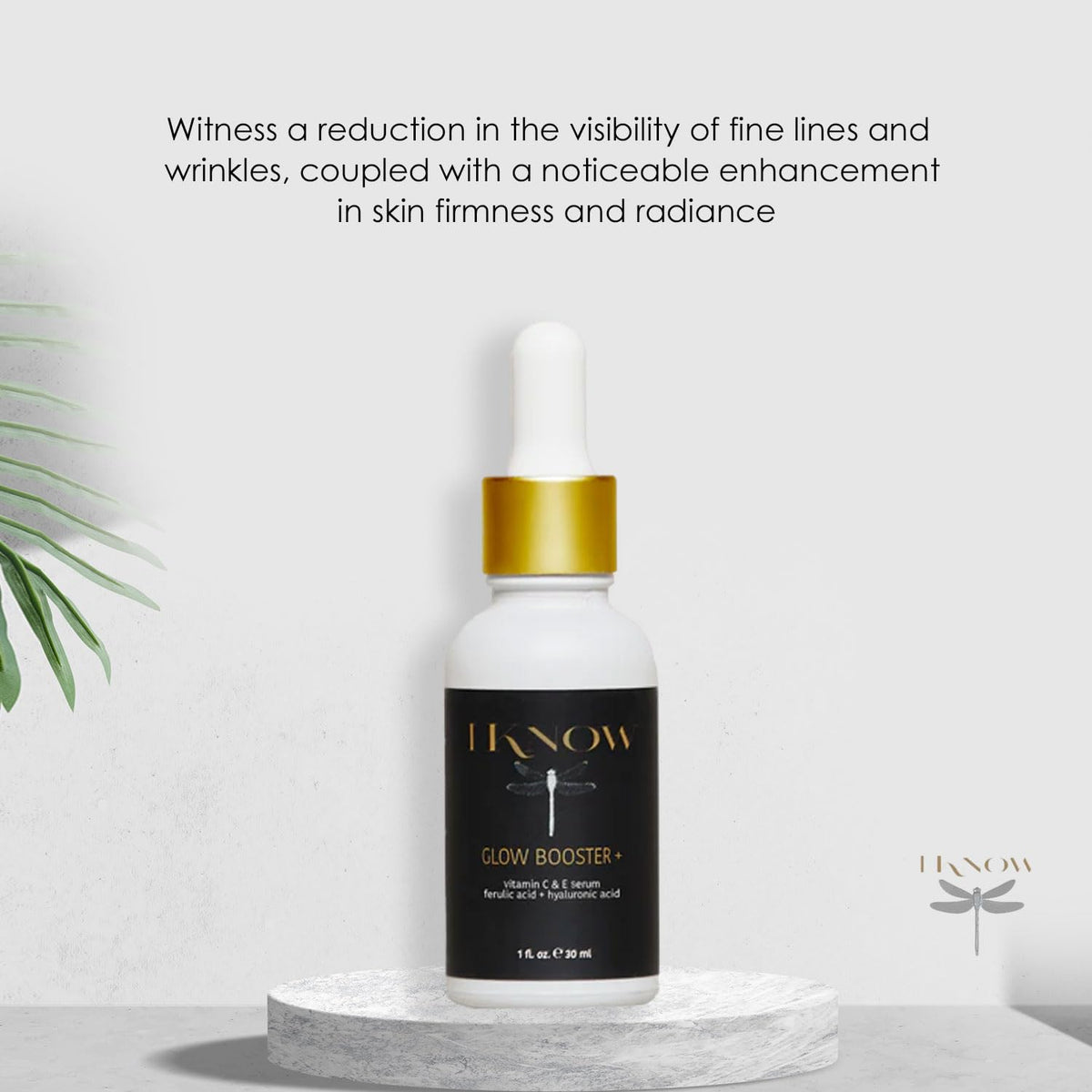 IKNOW Glow Booster Vitamin C and E Serum Hyaluronic Acid - IKNOW Official Imagery - 4