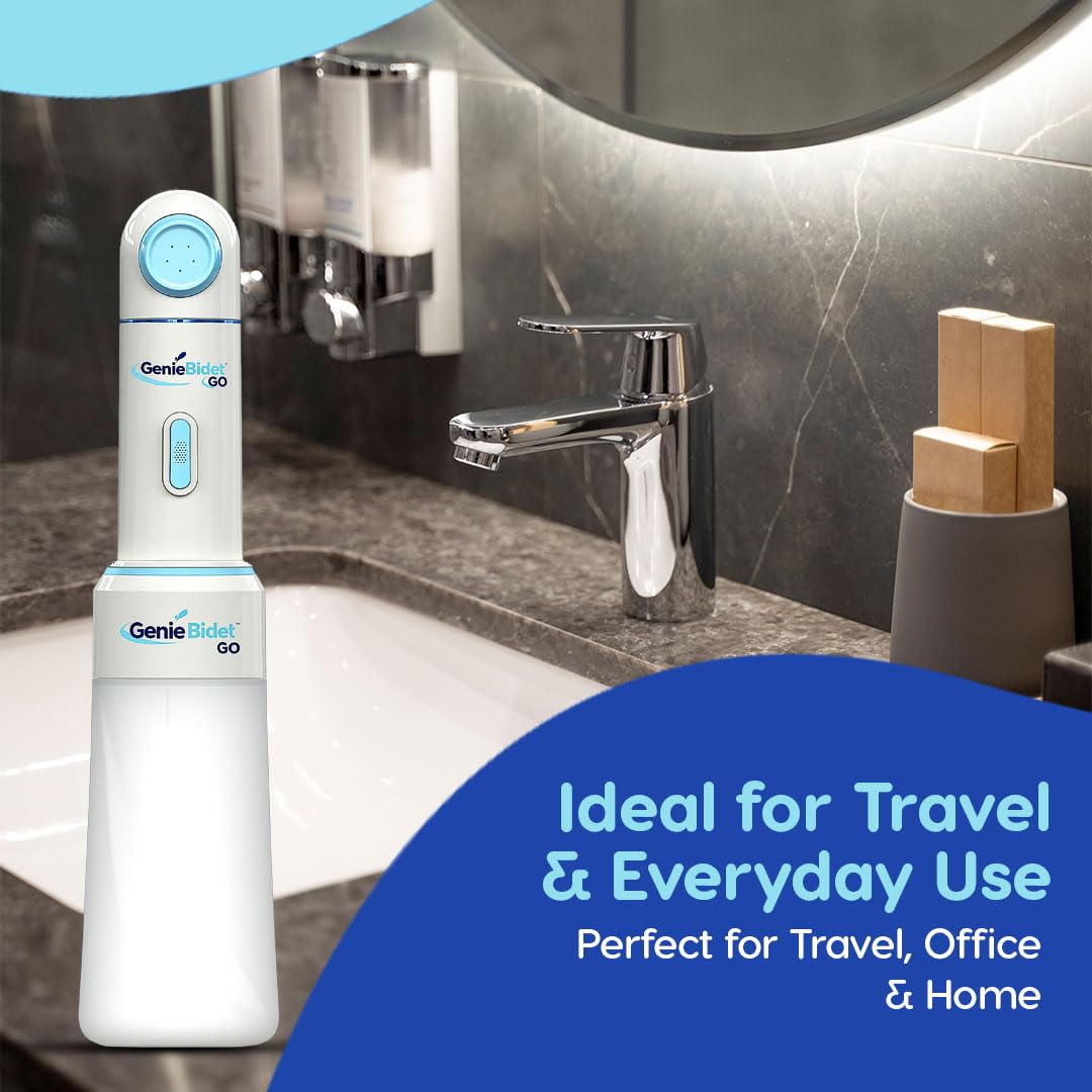 Upgraded 2025 Portable Bidet Rechargeable - GenieBidet Official Imagery - 6