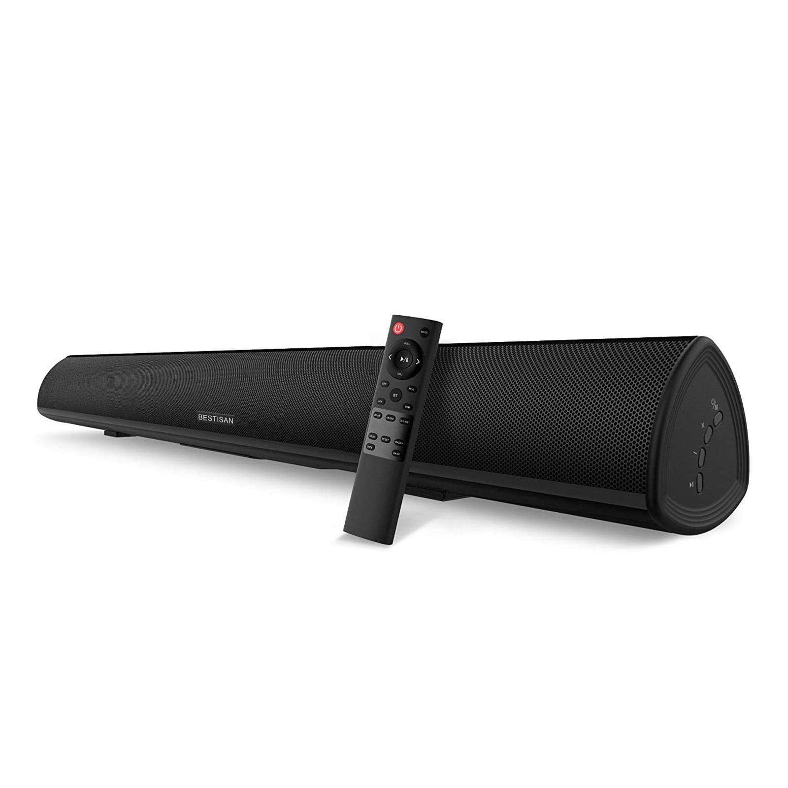 BYL BESTISAN Sound Bar with Enhanced Bass–Dual Larger Woofer & Du by BYL - Angle View 8