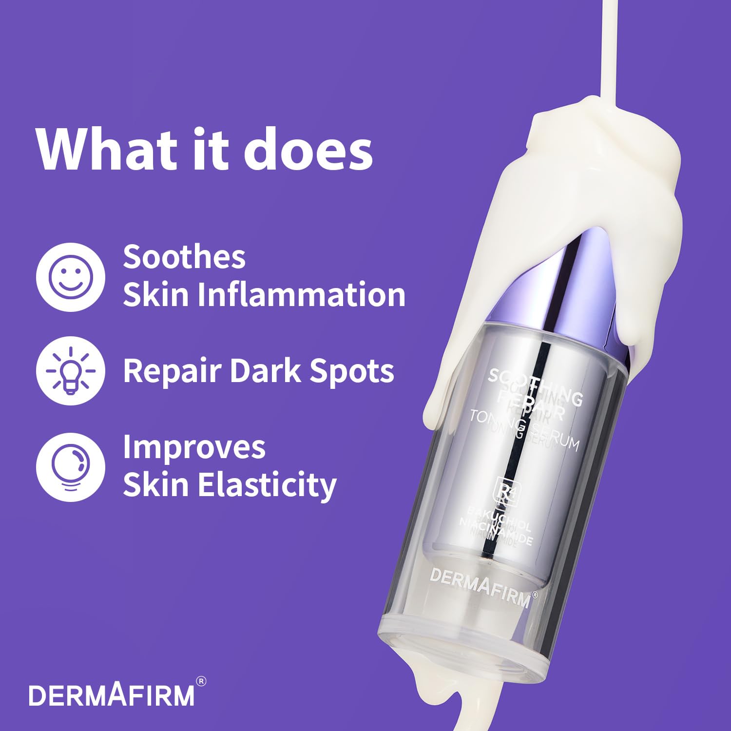 Dermafirm Soothing Repair Toning Serum R4 1 01 fl oz - Dermafirm Official Product Imagery - 7