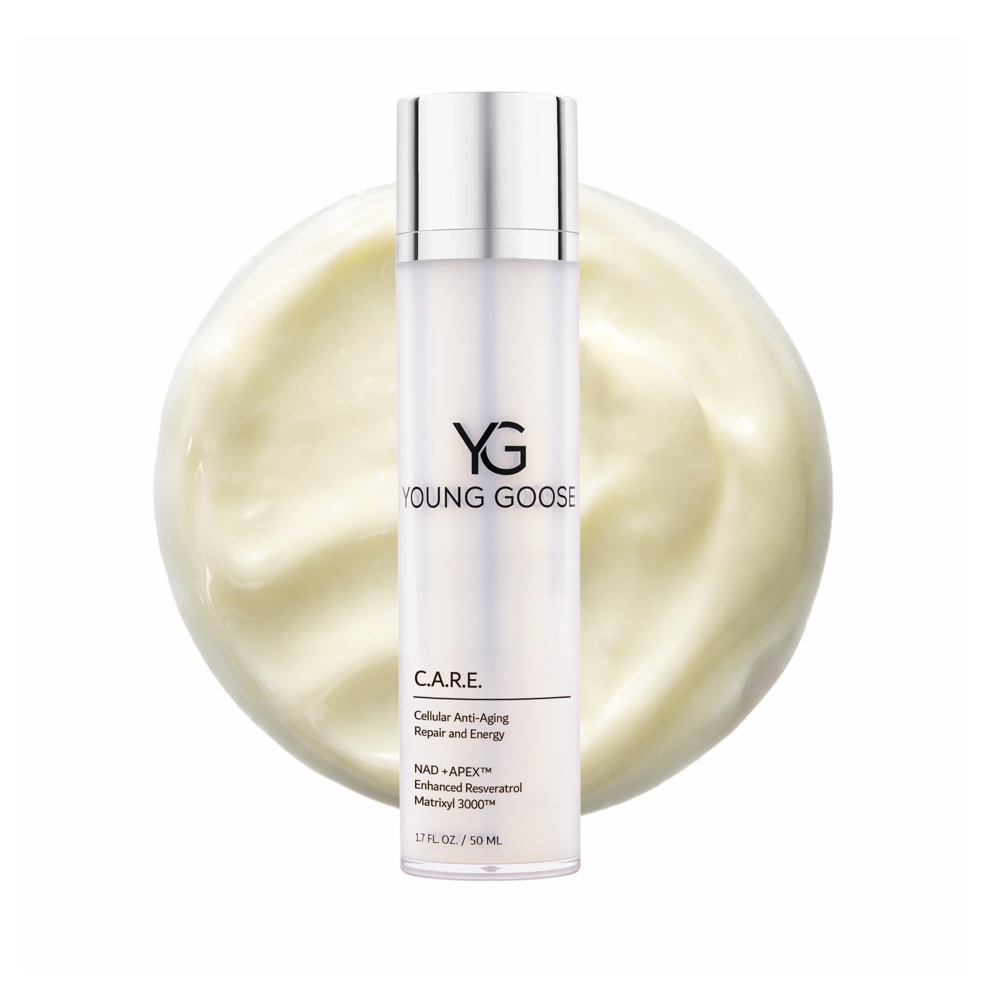 C.A.R.E. NAD+ Nobel, Moisturizer, Reduce Deep Lines, 50 mL - Product Imagery