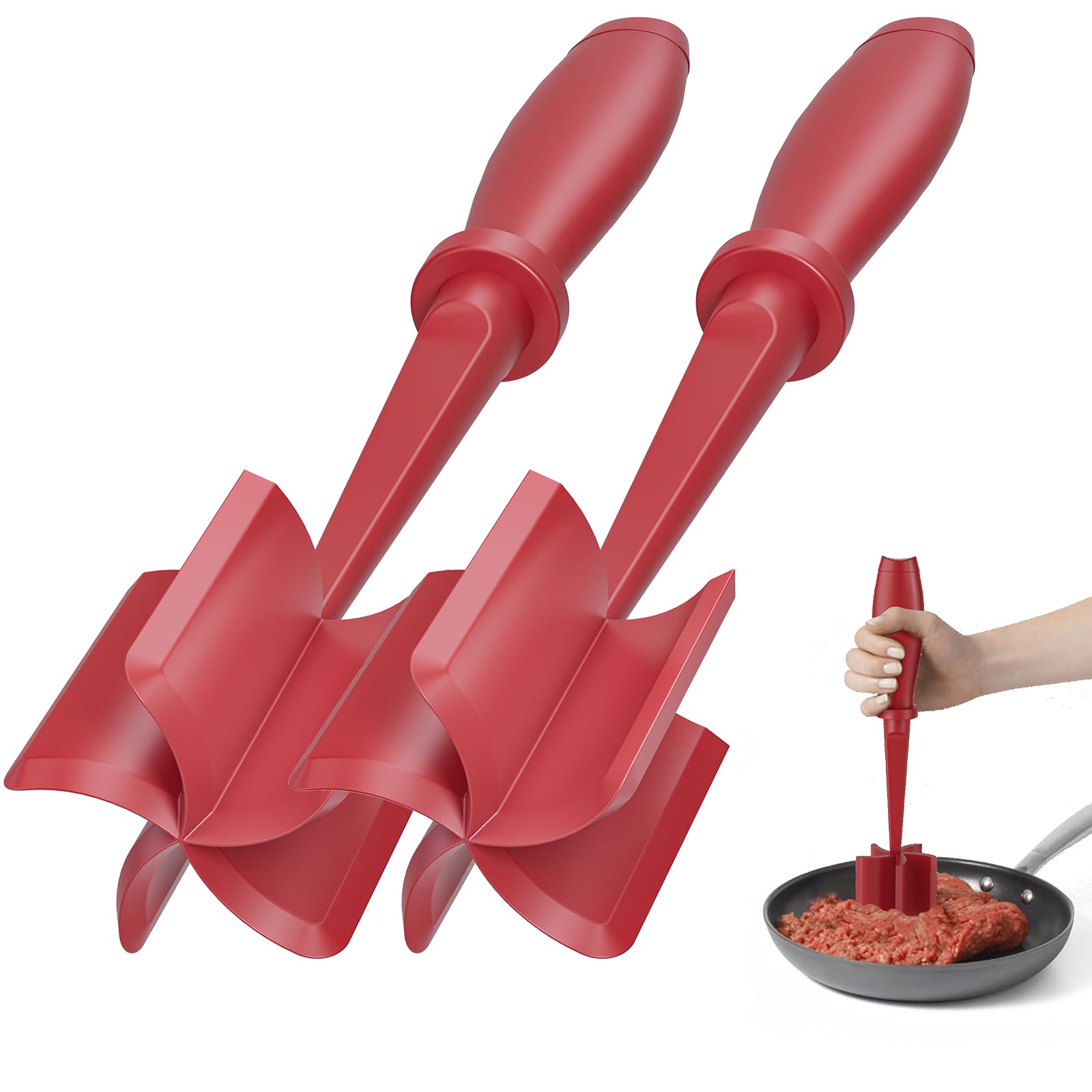 PGYARD Meat Chopper Hamburger Grinder, Kitchen Smasher for Ground by PGYARD - Angle View 10