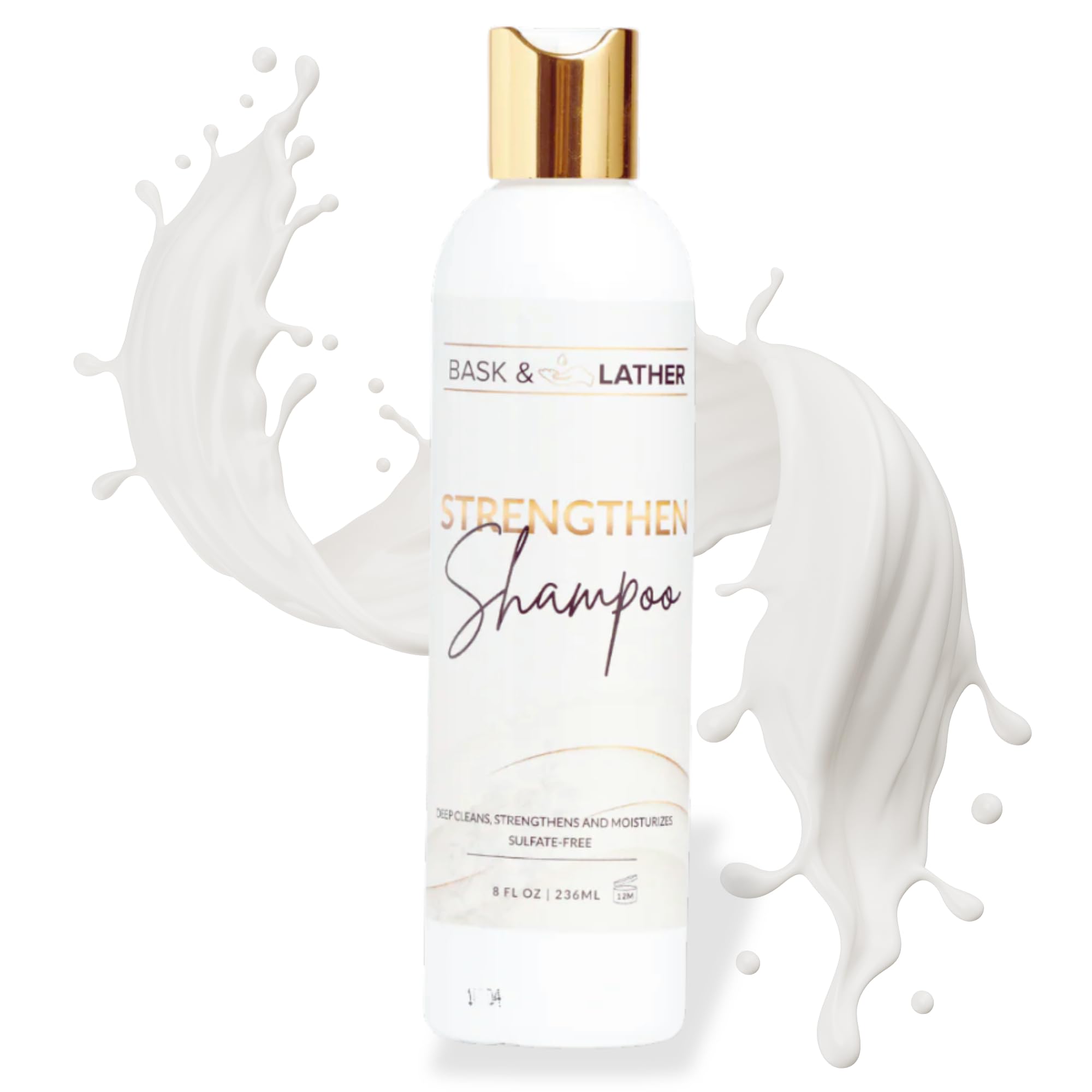 BASK & LATHER Strengthen Regrowing Hair - BASK & LATHER Official Product View 2