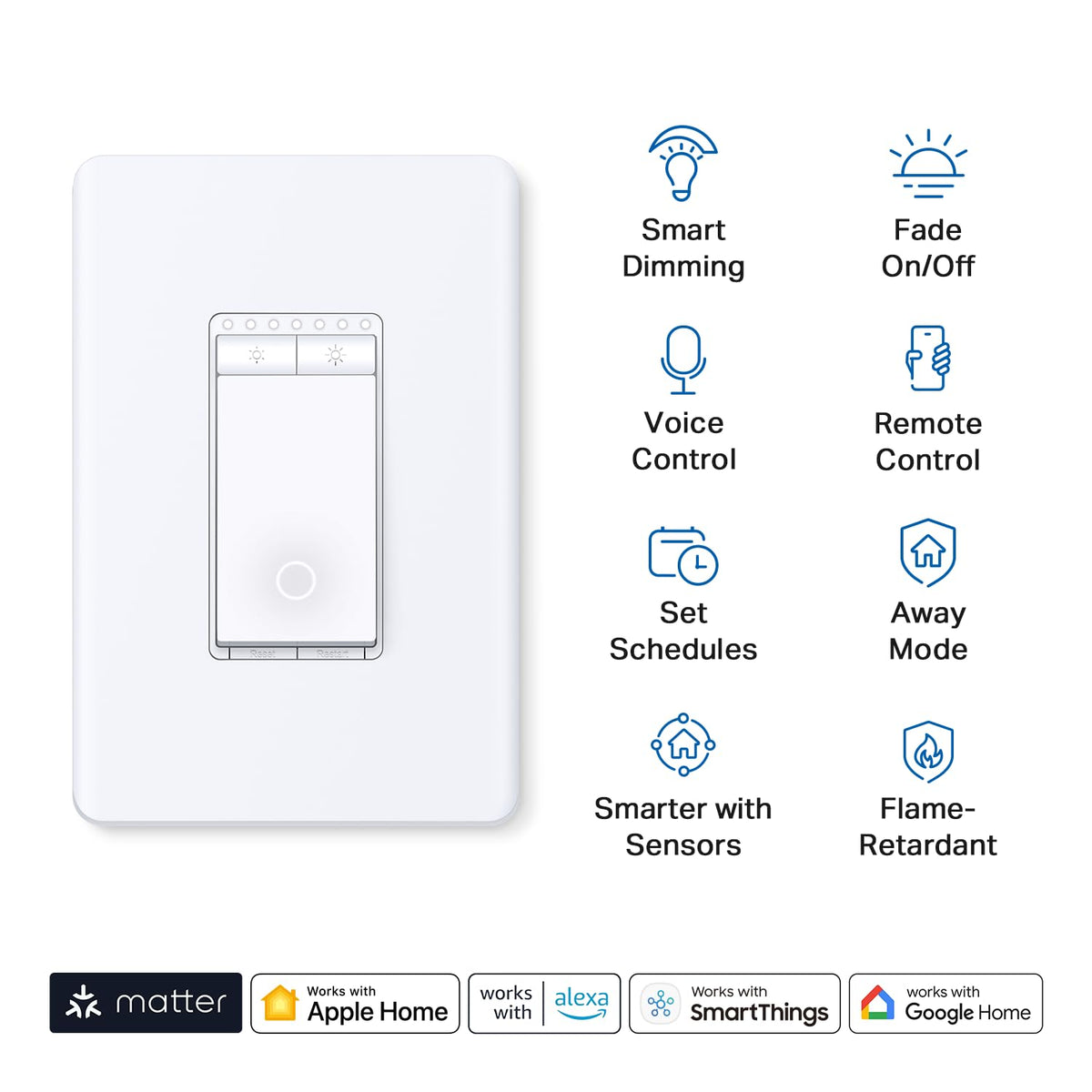 Tapo Matter Smart Dimmer Switch S505D Single Pole - Tapo Official Imagery - 3