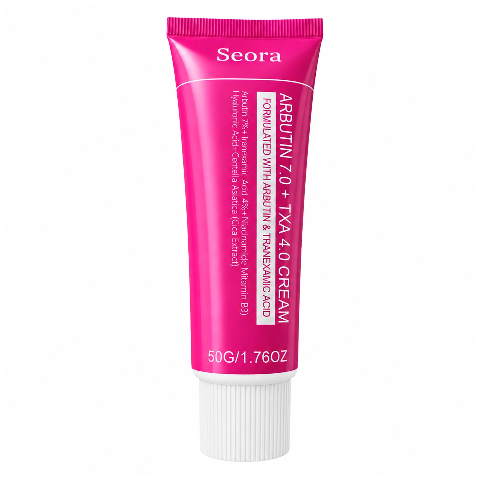 Seora skins Korean Brightening Cream for Face & Body, Arbutin And Tranexamic - Seora skins Official Product View 2