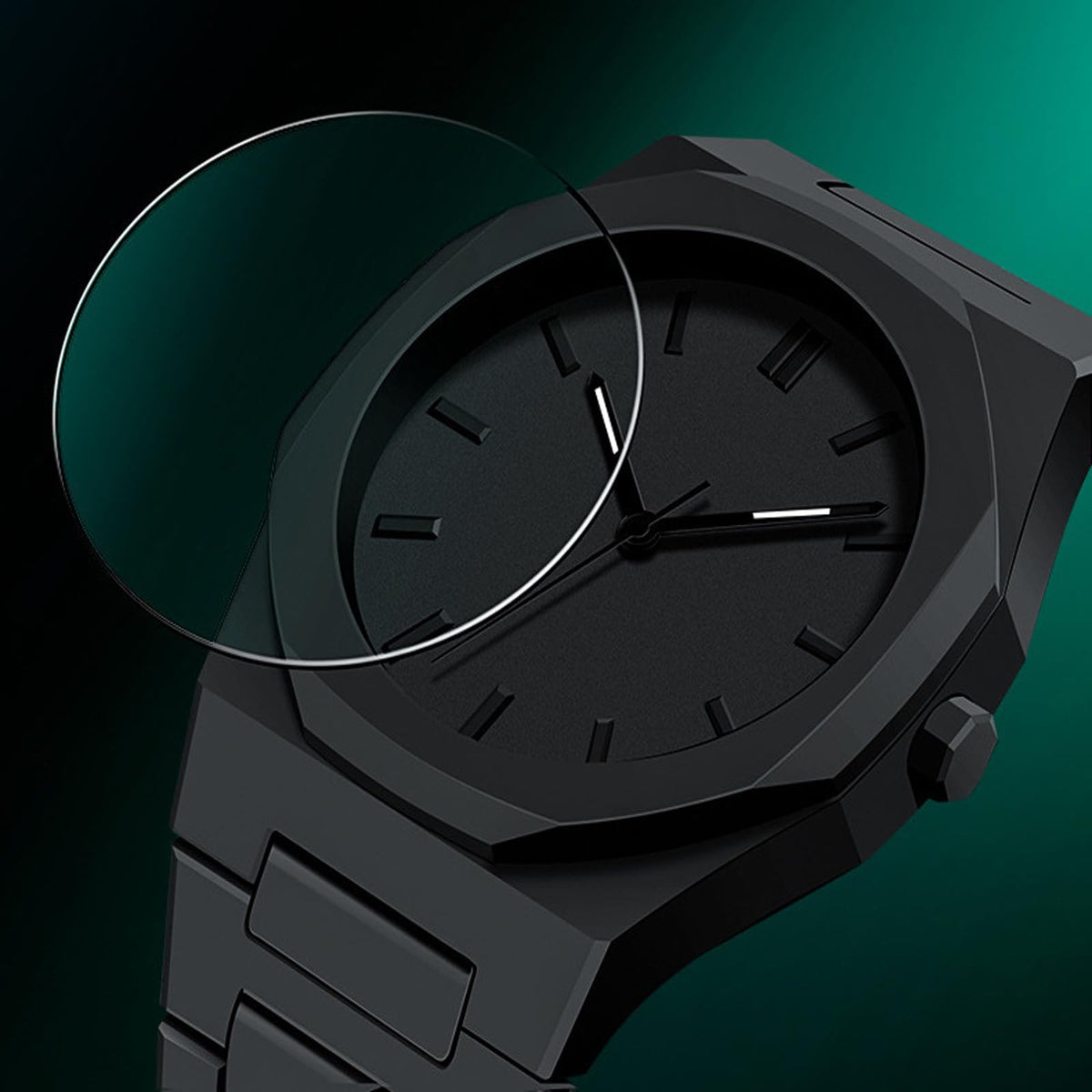 3 Pack Watches for Men Quartz Black Sports Minimalist Ultra - dayutech Official Imagery - 6