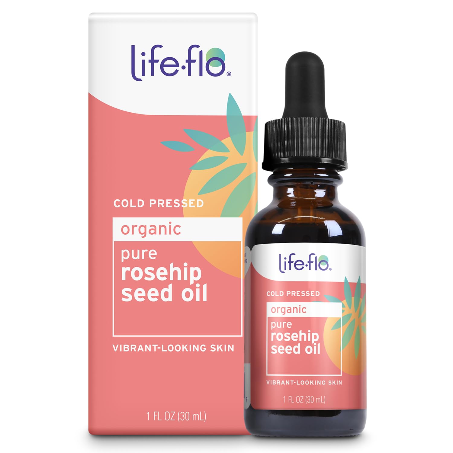 LIFE-FLO LIFE - FLO Pure Organic Rosehip Seed Oil & Hy - LIFE-FLO Official Product View 2