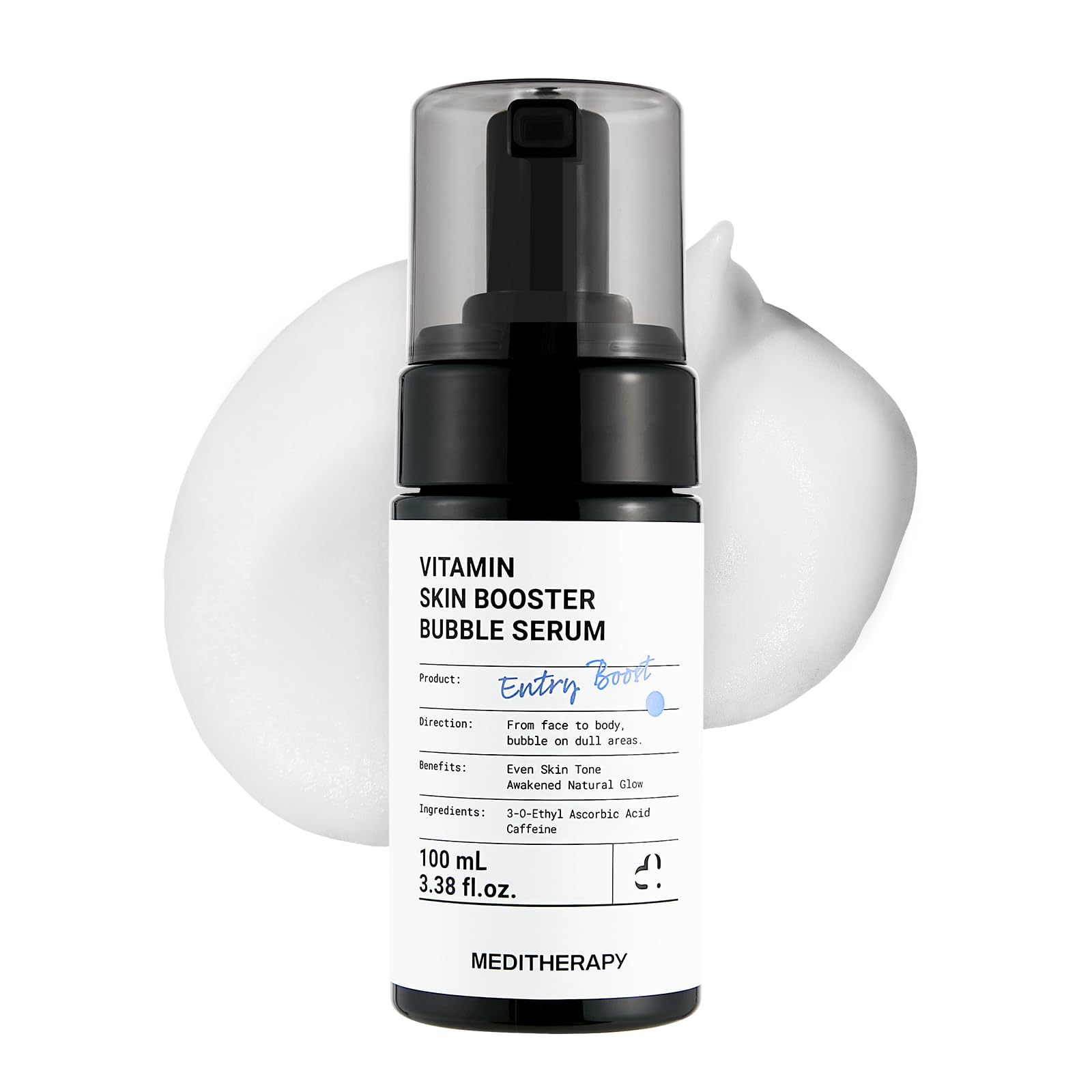 MEDITHERAPY Vitamin C Serum for Face Micro Bubble Formula - MEDITHERAPY Official Imagery - 1