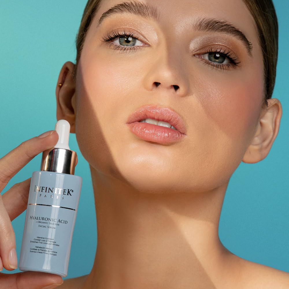 Infinitek Paris Hyaluronic Acid Serum with Organic Silicon - Deep Hydration & - Infinitek Official Product View 4