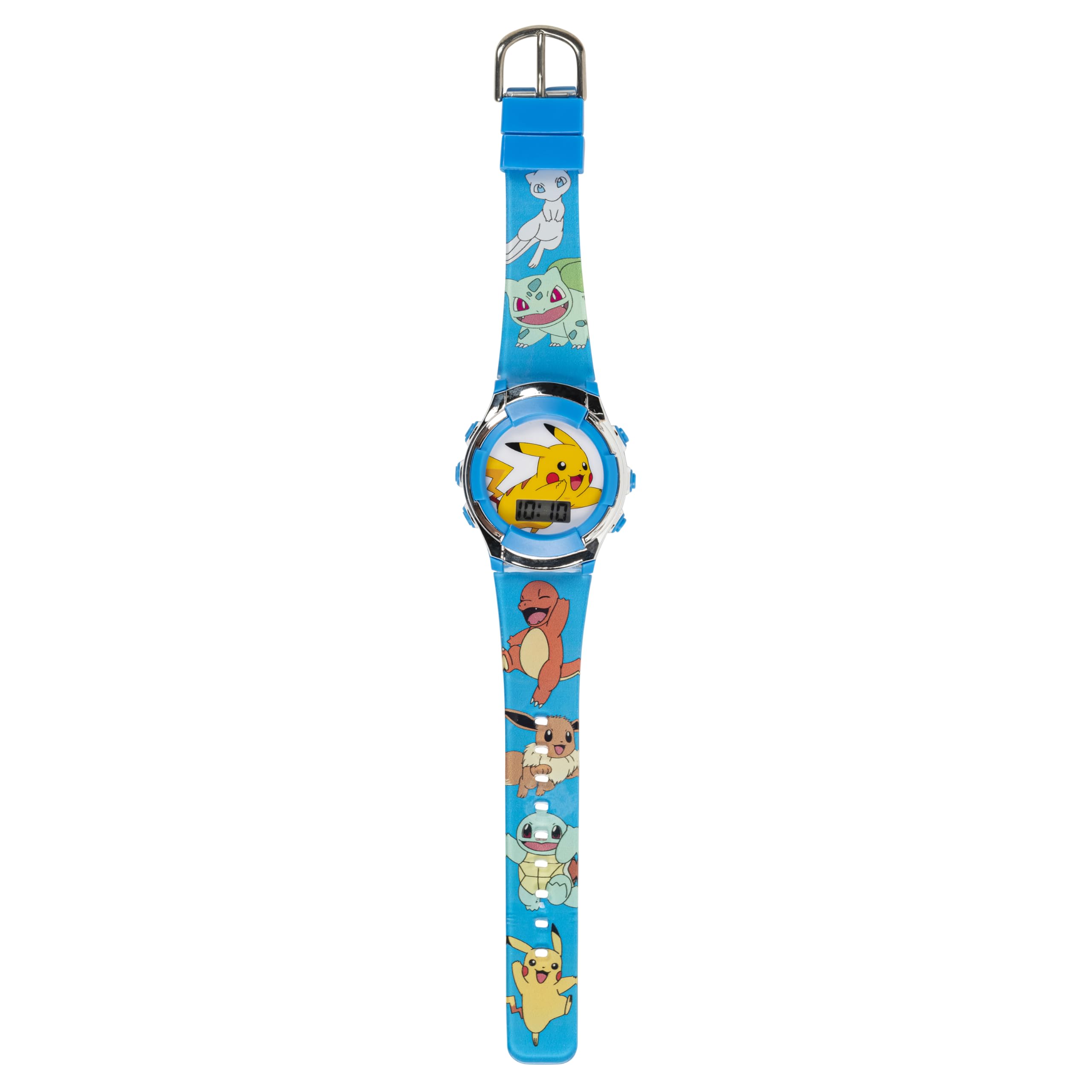 Accutime Pokémon Kids Digital Watch with Flashing LED Lights, Pikachu - View 6