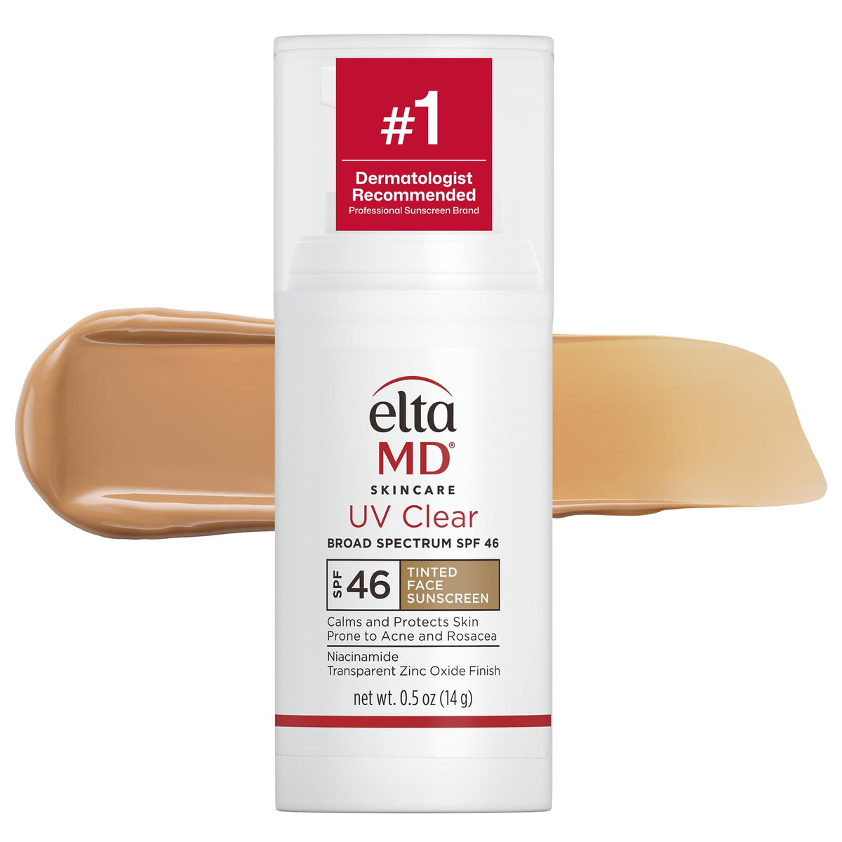 EltaMD UV Clear Face Sunscreen with Zinc Oxide Oil Free SPF - Premium Selection Official Imagery - 2