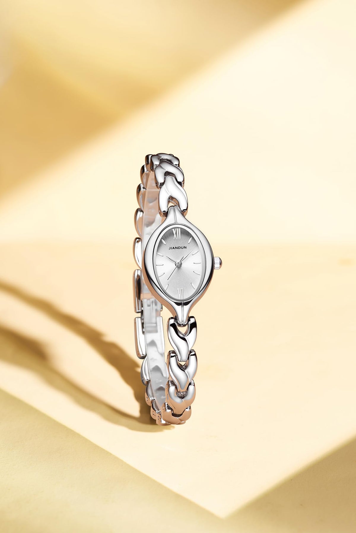 JIANDUN Vintage Women s Oval Bracelet Watch Waterproof - JIANDUN Official Imagery - 6