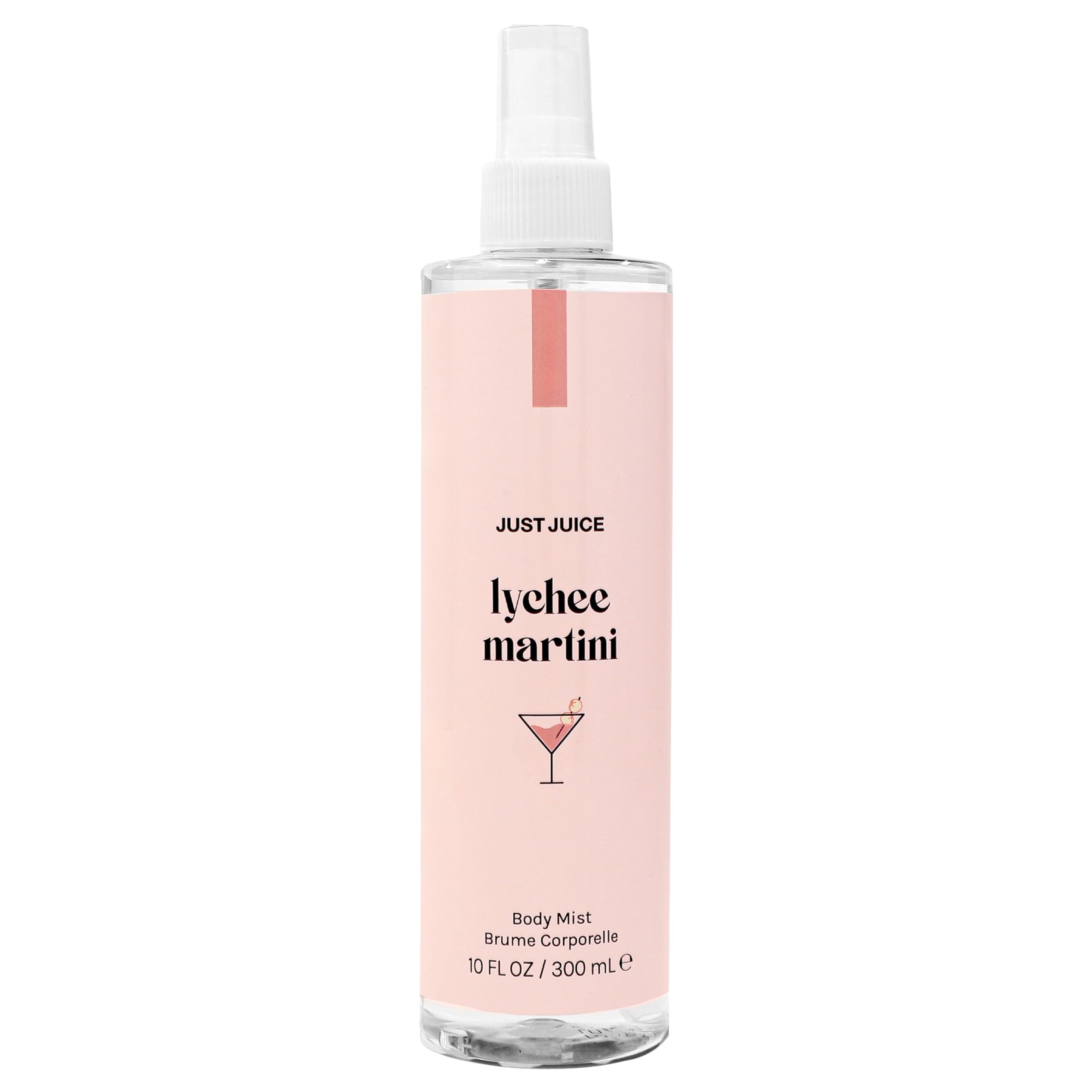 Just Juice Lychee Martini - Lychee, Passion Fruit, and Musk Body - Product Imagery