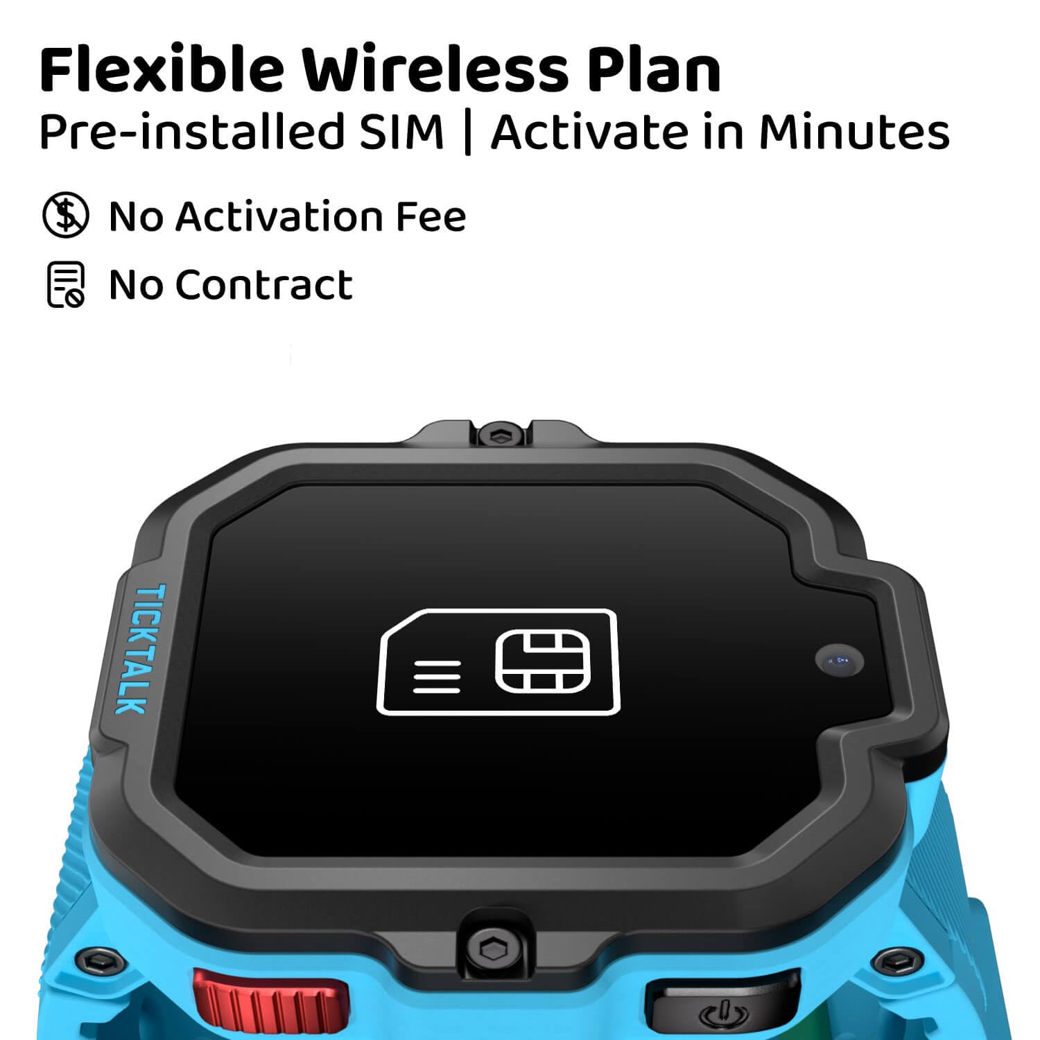 TickTalk5 Kids Smart Watch with GPS Tracker, Calls, Texts & SOS Ages 3 - View 9