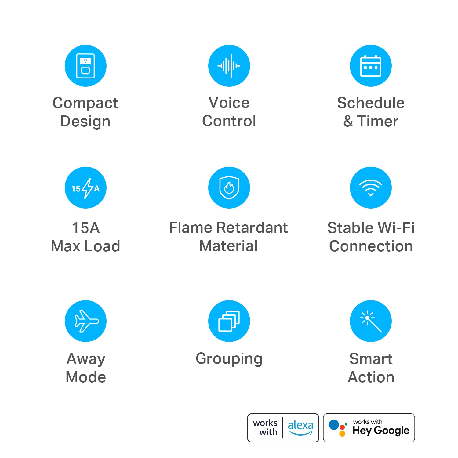 Kasa Smart Plug Ultra Mini 15A EP10P2 Smart Home Wi Fi - Premium Selection Official Imagery - 4