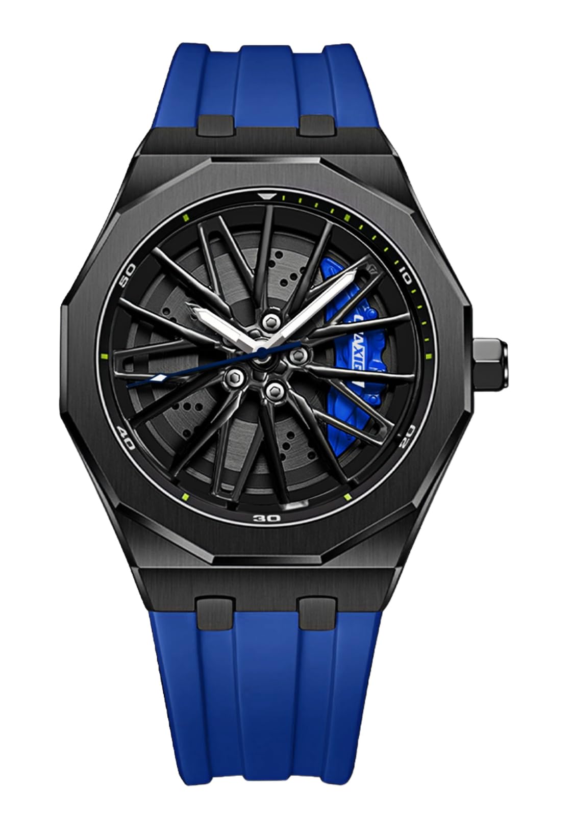 Gosasa Men s Cool Racing Wheel Watch 3D Spinning Car Rim - Gosasa Official Imagery - 8