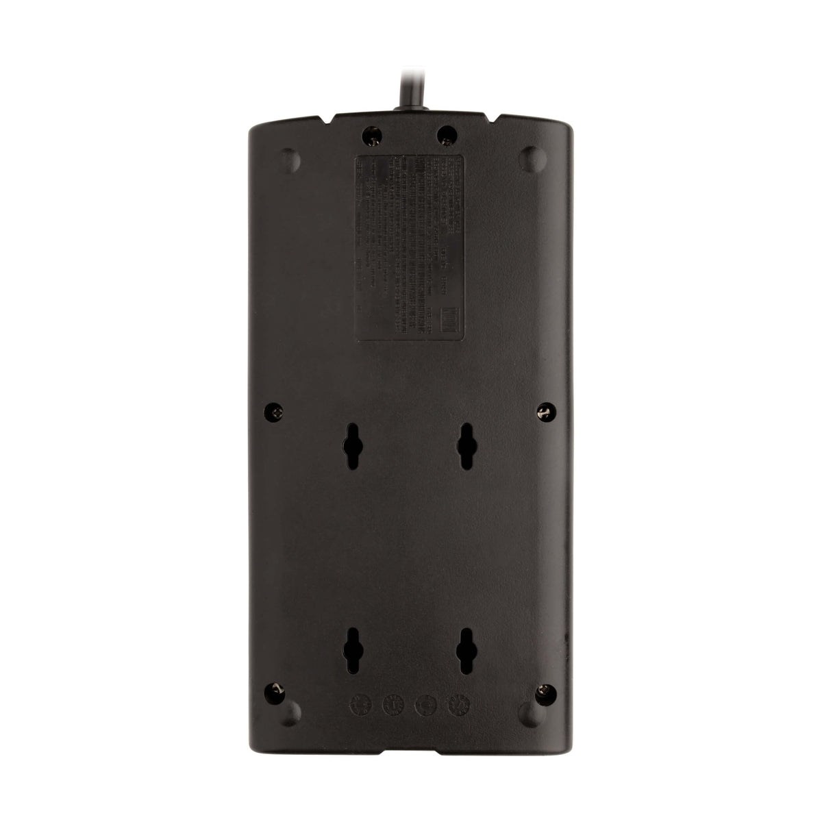 Eaton Tripp Lite TLP808B Black Flat Plug Surge Protector 8 - TRIPP LITE Official Imagery - 8