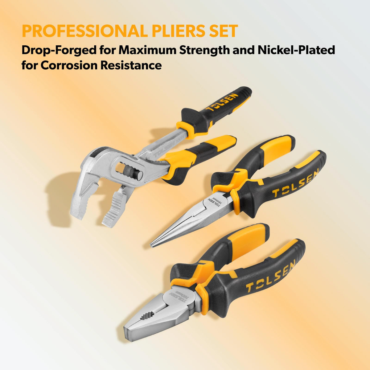 TOLSEN Home Repair Tool Set General Household Hand Tool Kit - Tolsen Official Imagery - 5