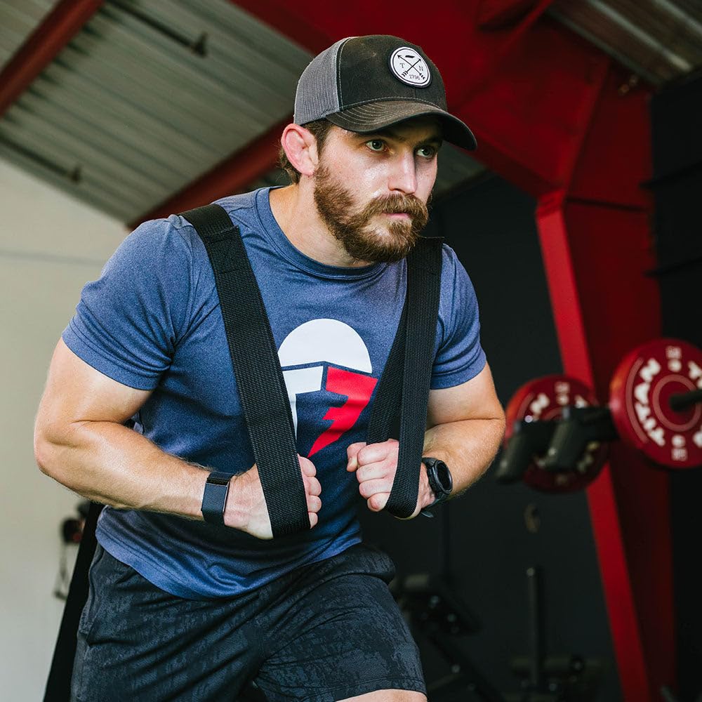 Titan Fitness Power Speed Training Sled with 14 5ft Leash - Titan Fitness Official Imagery - 4