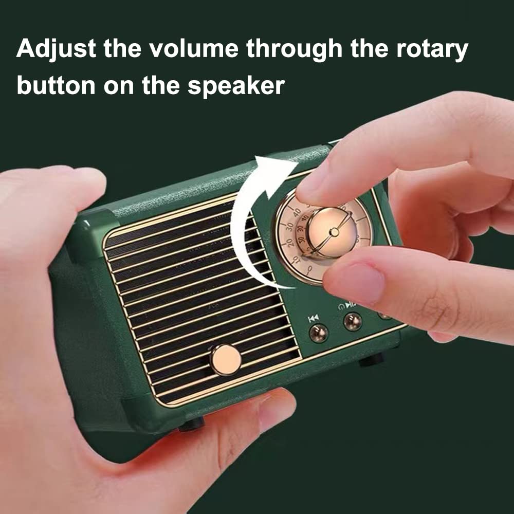 Baolira Retro Bluetooth Speaker, Office Decor for Women, Gifts for Tee - View 7