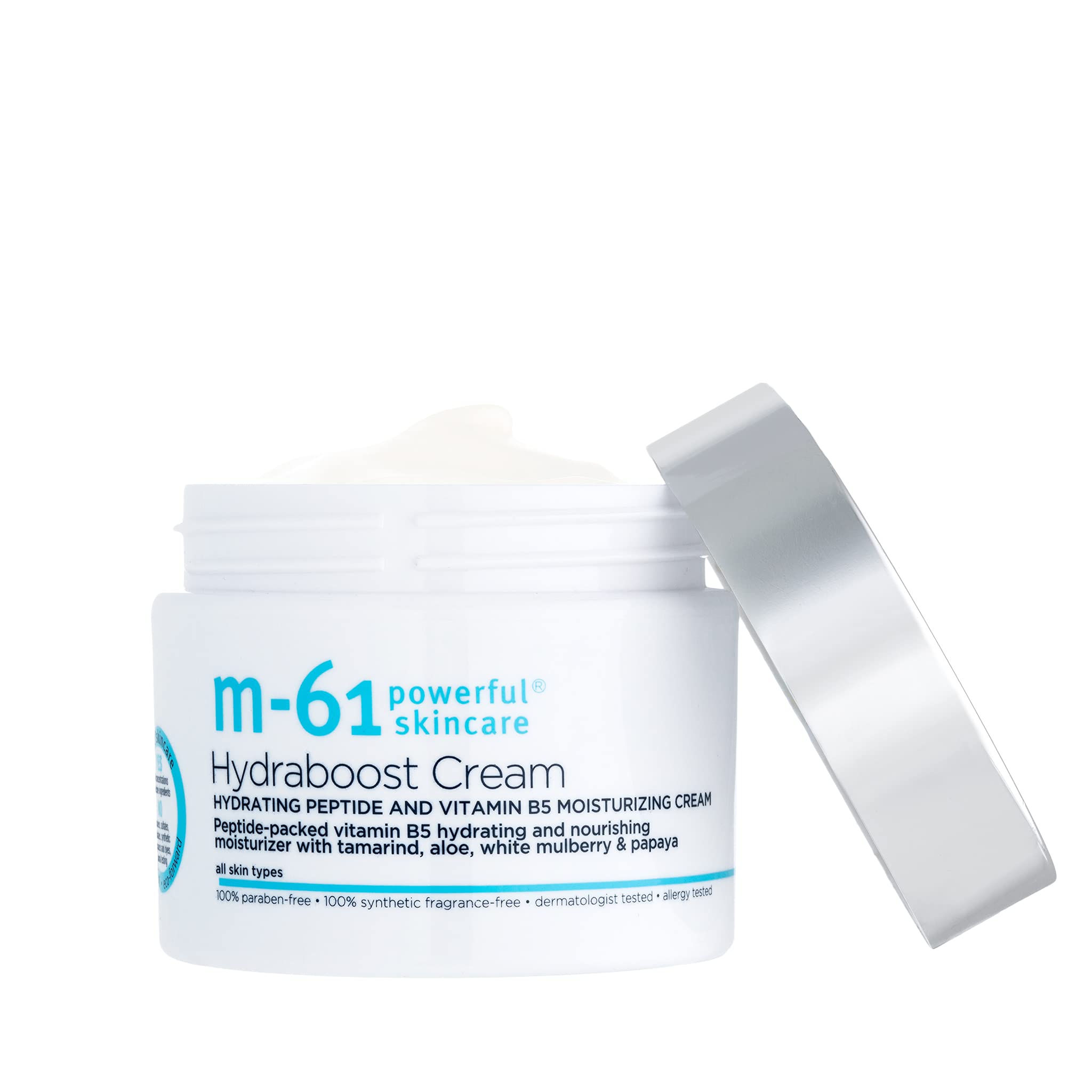 m-61 Hydraboost Cream - Ultra-Nourishing, Moisturizing Face Cream to Plump, Hydrate, Repair | Hyaluronic Acid, Peptides, Vitamins E & B5 | For All Skin Types | Made in USA - 1.7 Fl Oz - Elefair Tech Official Product View 4