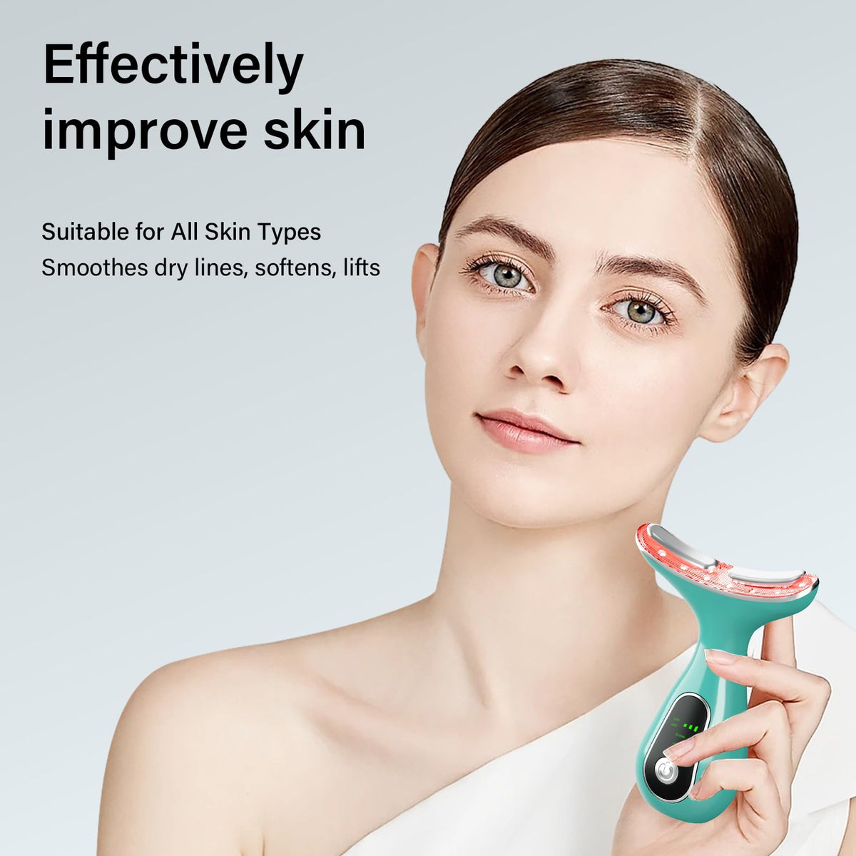 Facial Massager Portable Face Neck Massager Wand for Skin - Suenohyu Official Imagery - 8
