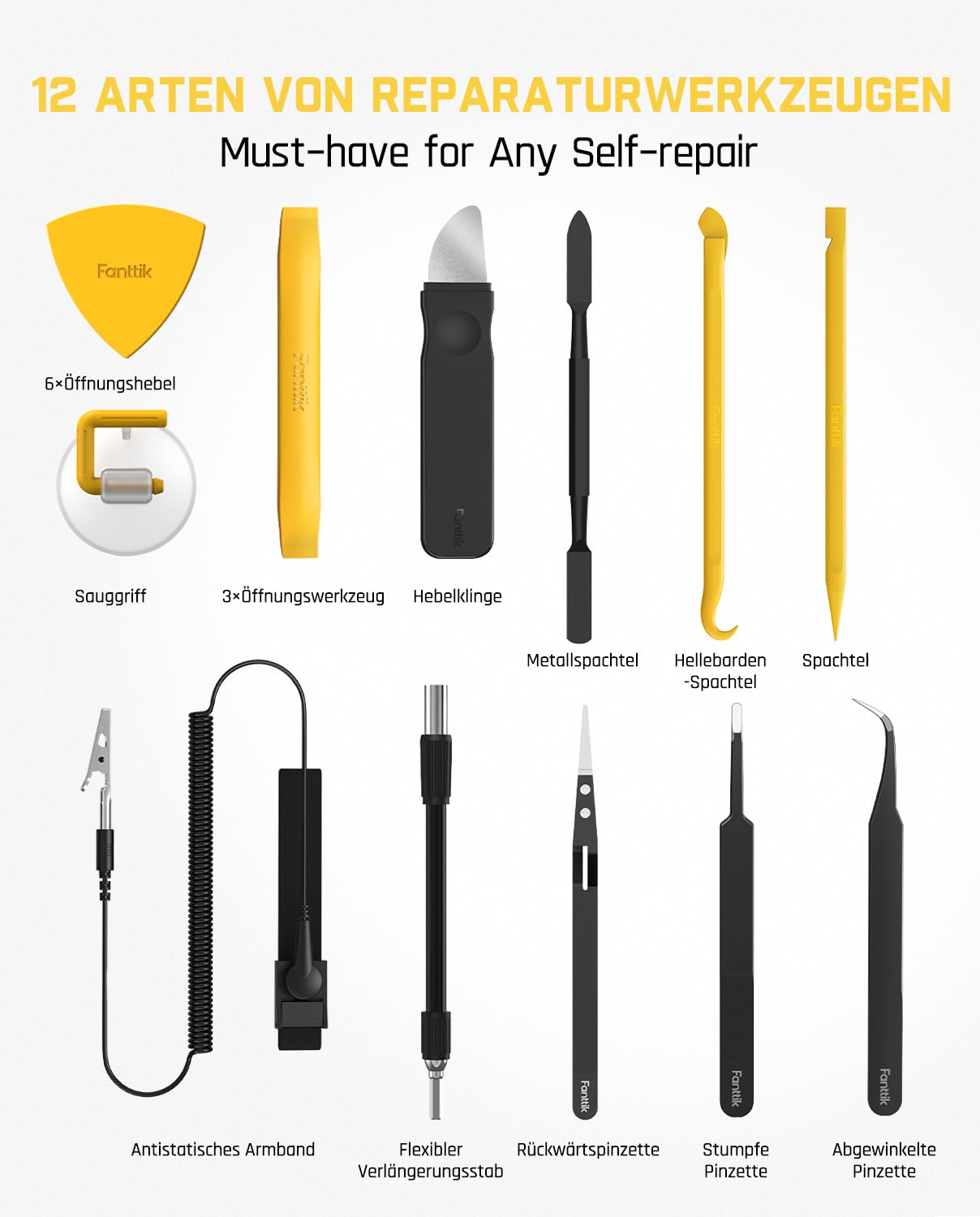 Fanttik Precision Electric Screwdriver Kit E1 NEX Workstation - Fanttik Official Product View 6
