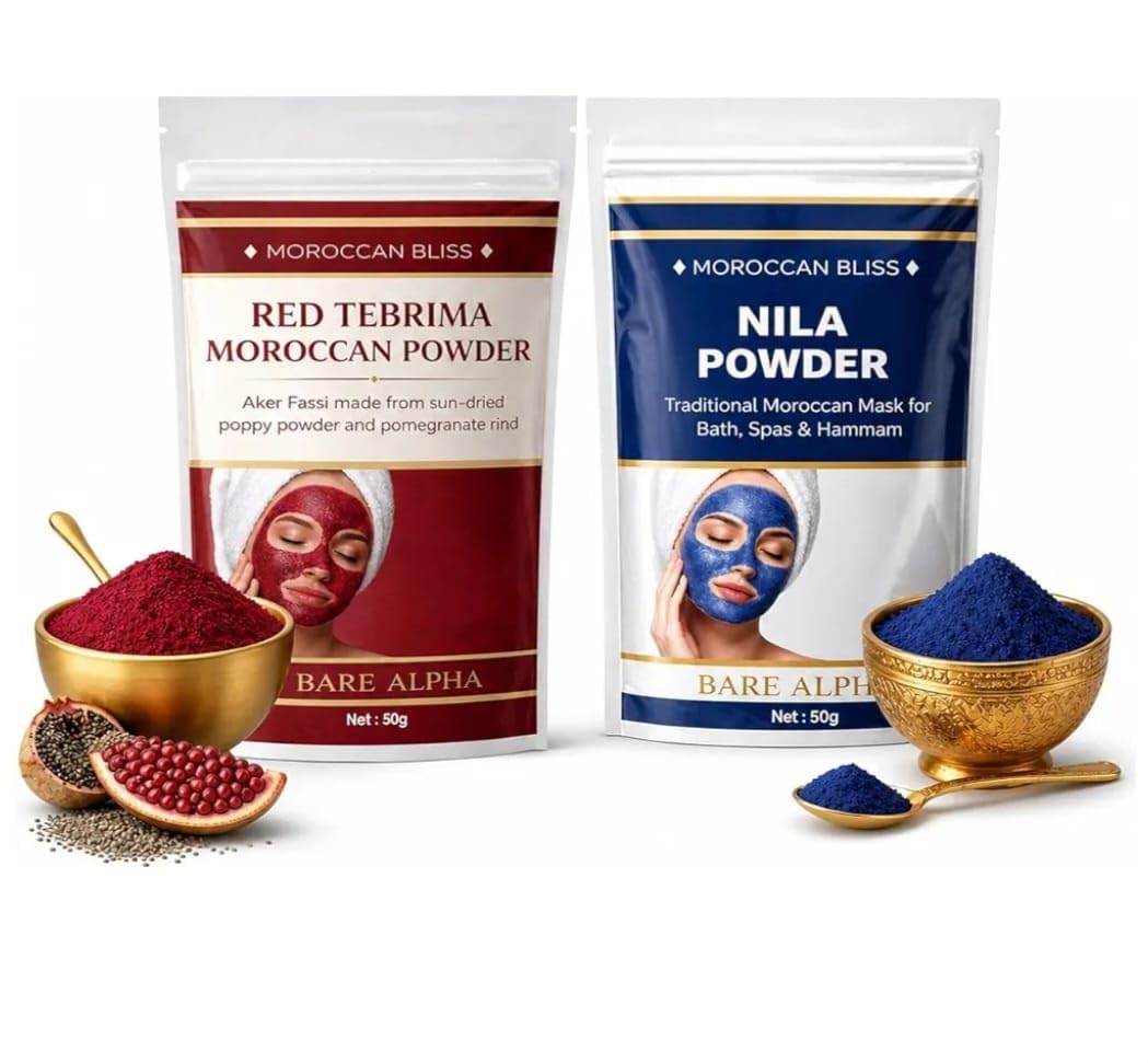 Moroccan Bliss Nila Powder and Red Tebrima Aker Fassi Powder Set - Generic